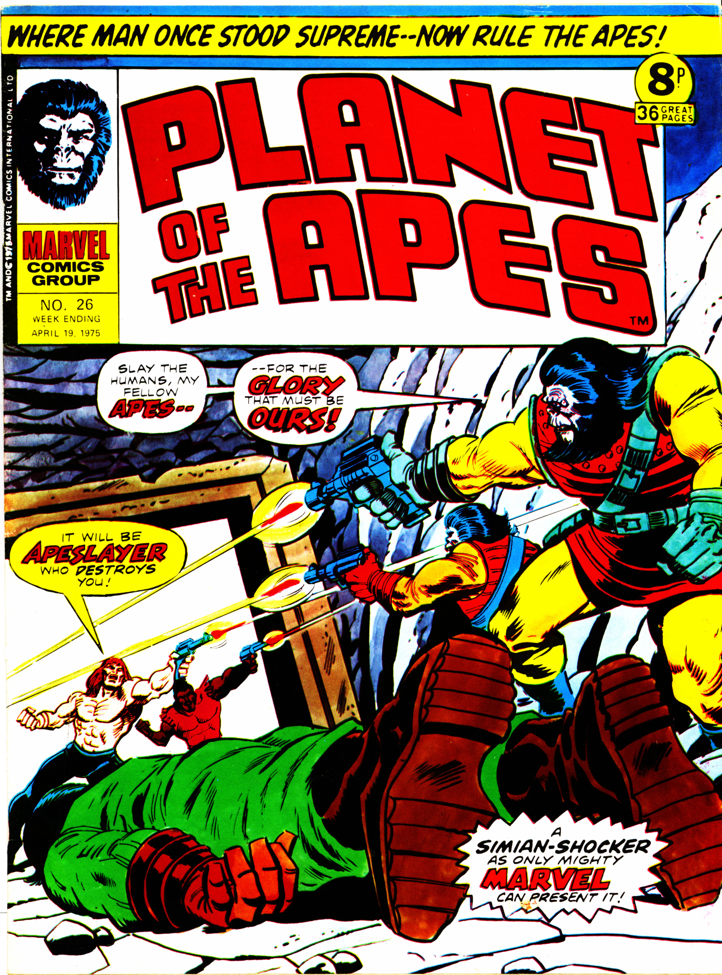 Read online Planet of the Apes (1974) comic -  Issue #26 - 1