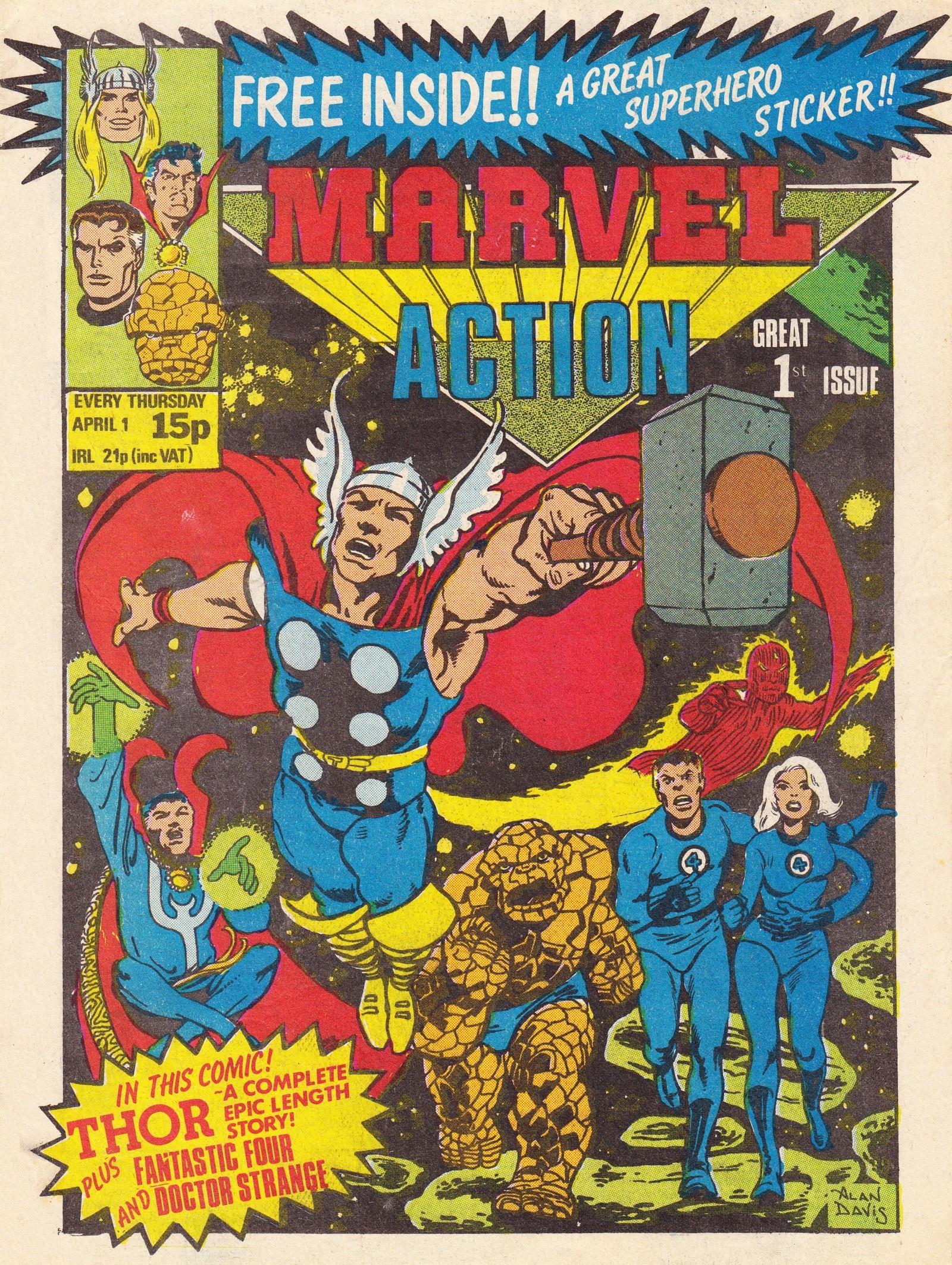 Read online Marvel Action comic -  Issue #1 - 1
