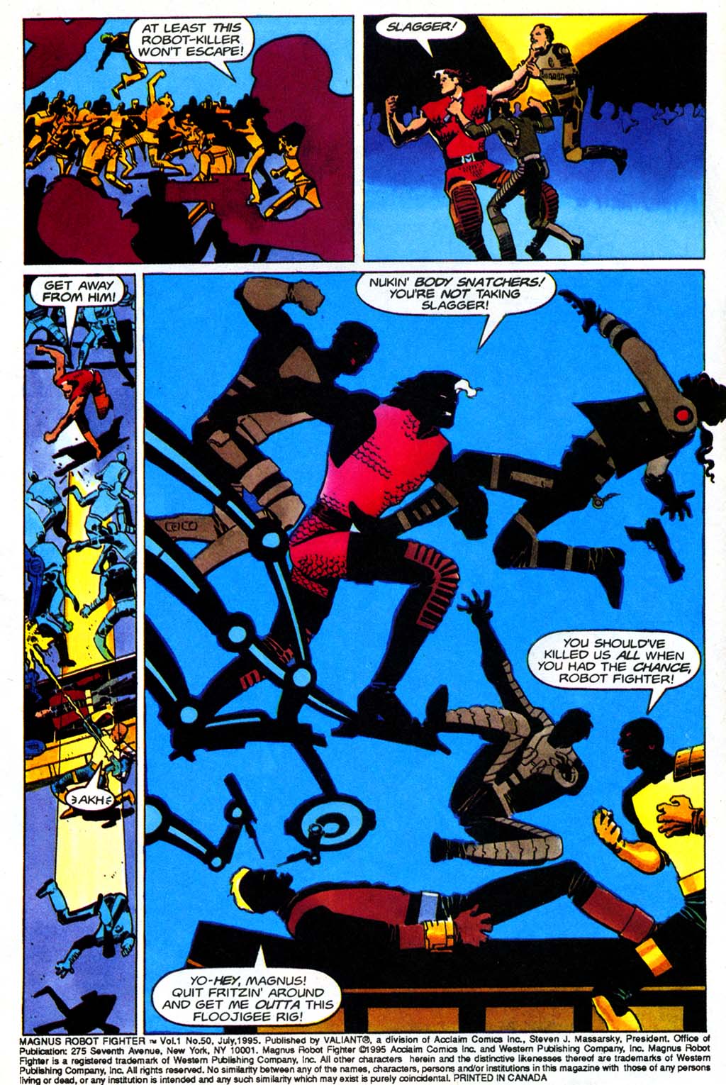Read online Magnus Robot Fighter (1991) comic -  Issue #50 - 3