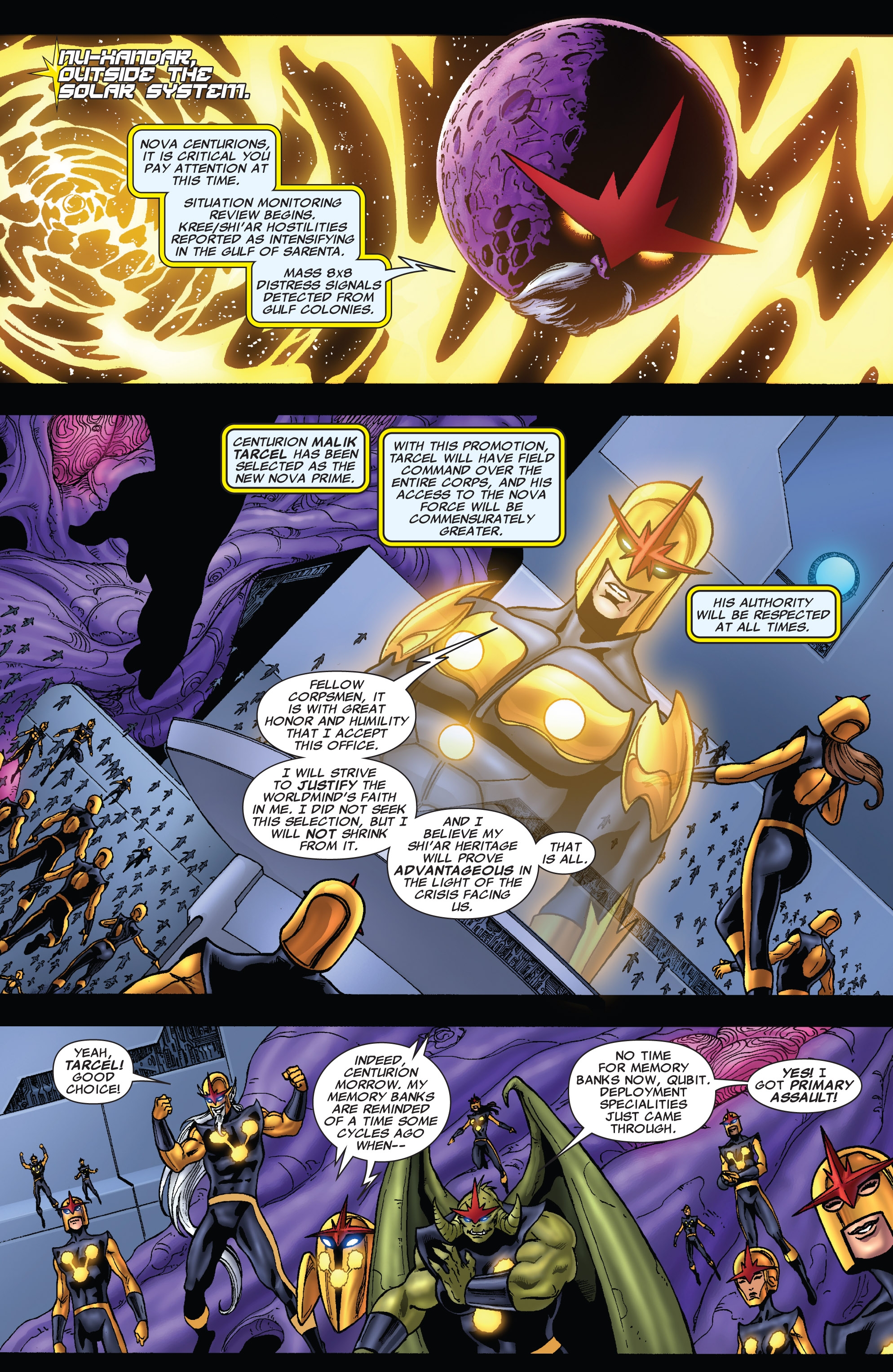 Read online Nova (2007) comic -  Issue #23 - 13