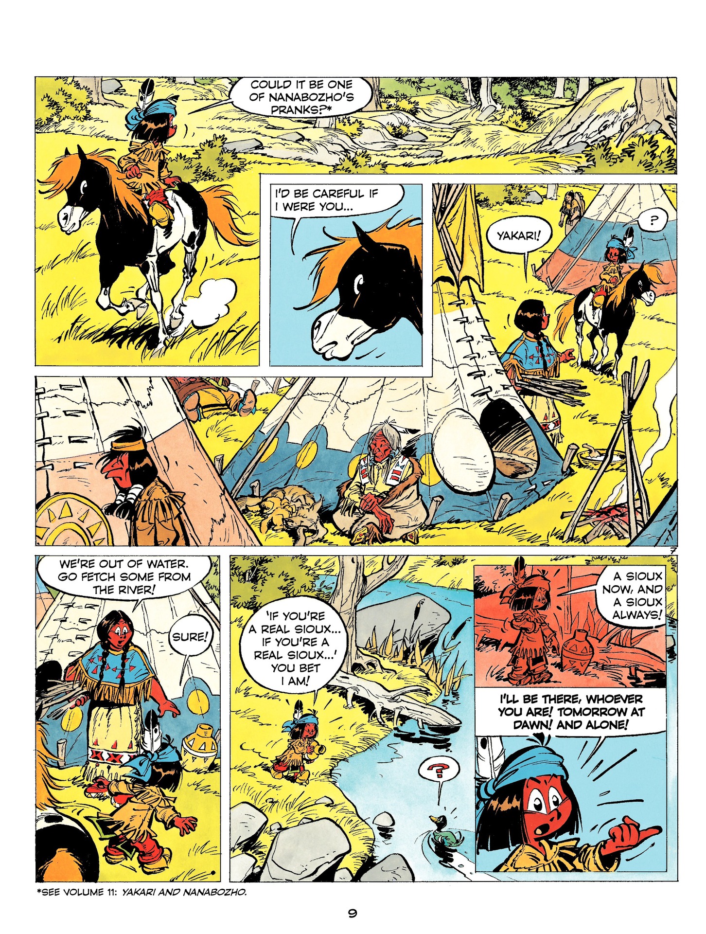 Read online Yakari comic -  Issue #13 - 9