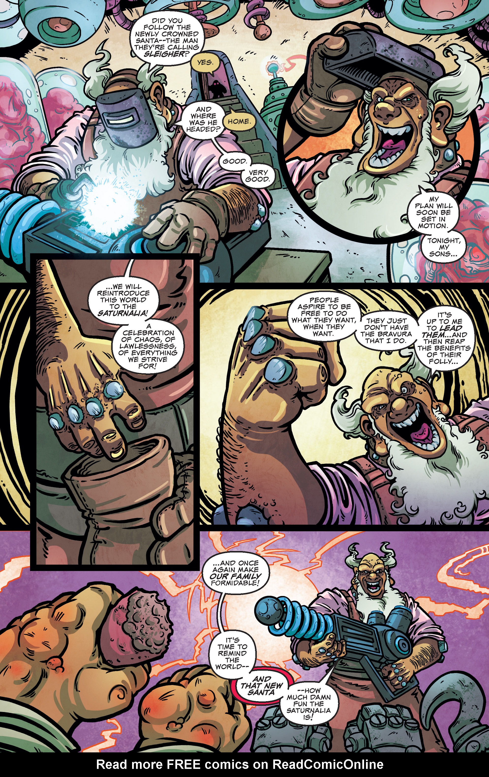 Read online Sleigher comic -  Issue #1 - 13