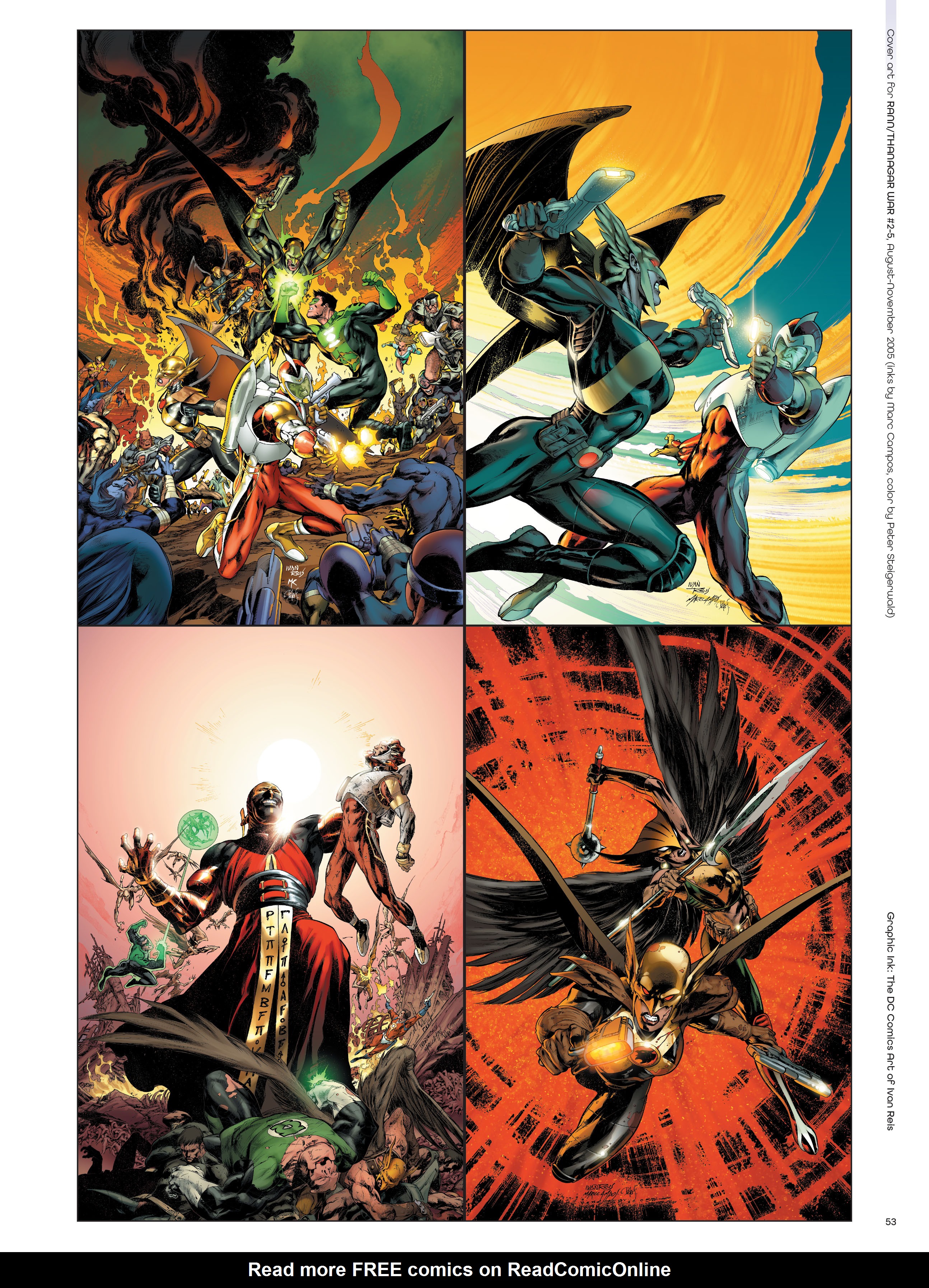 Read online Graphic Ink: The DC Comics Art of Ivan Reis comic -  Issue # TPB (Part 1) - 53