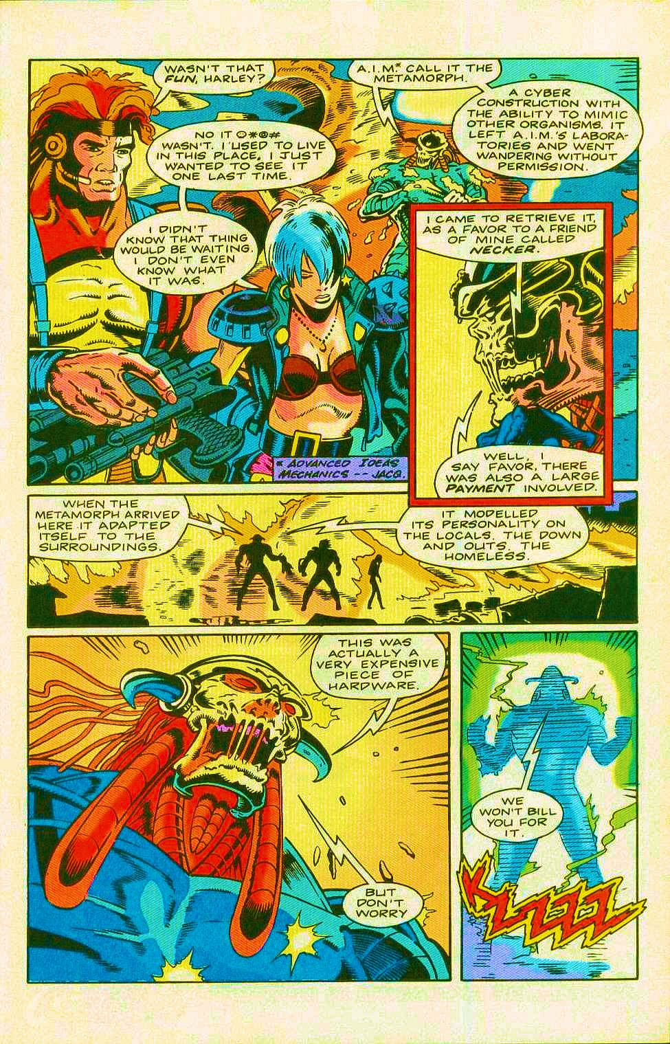 Read online Motormouth & Killpower comic -  Issue #12 - 16