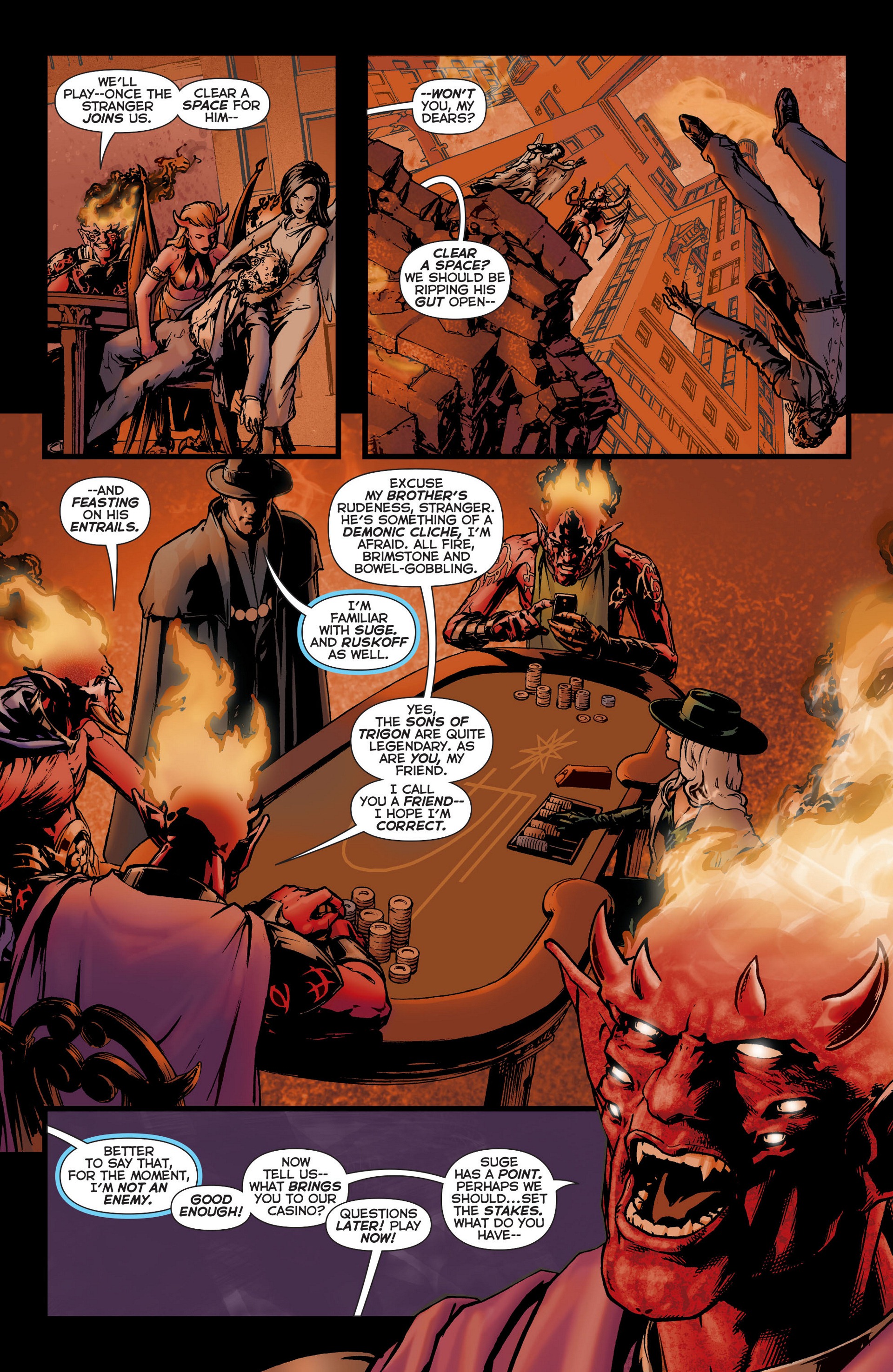 Read online Trinity of Sin: The Phantom Stranger comic -  Issue #6 - 9