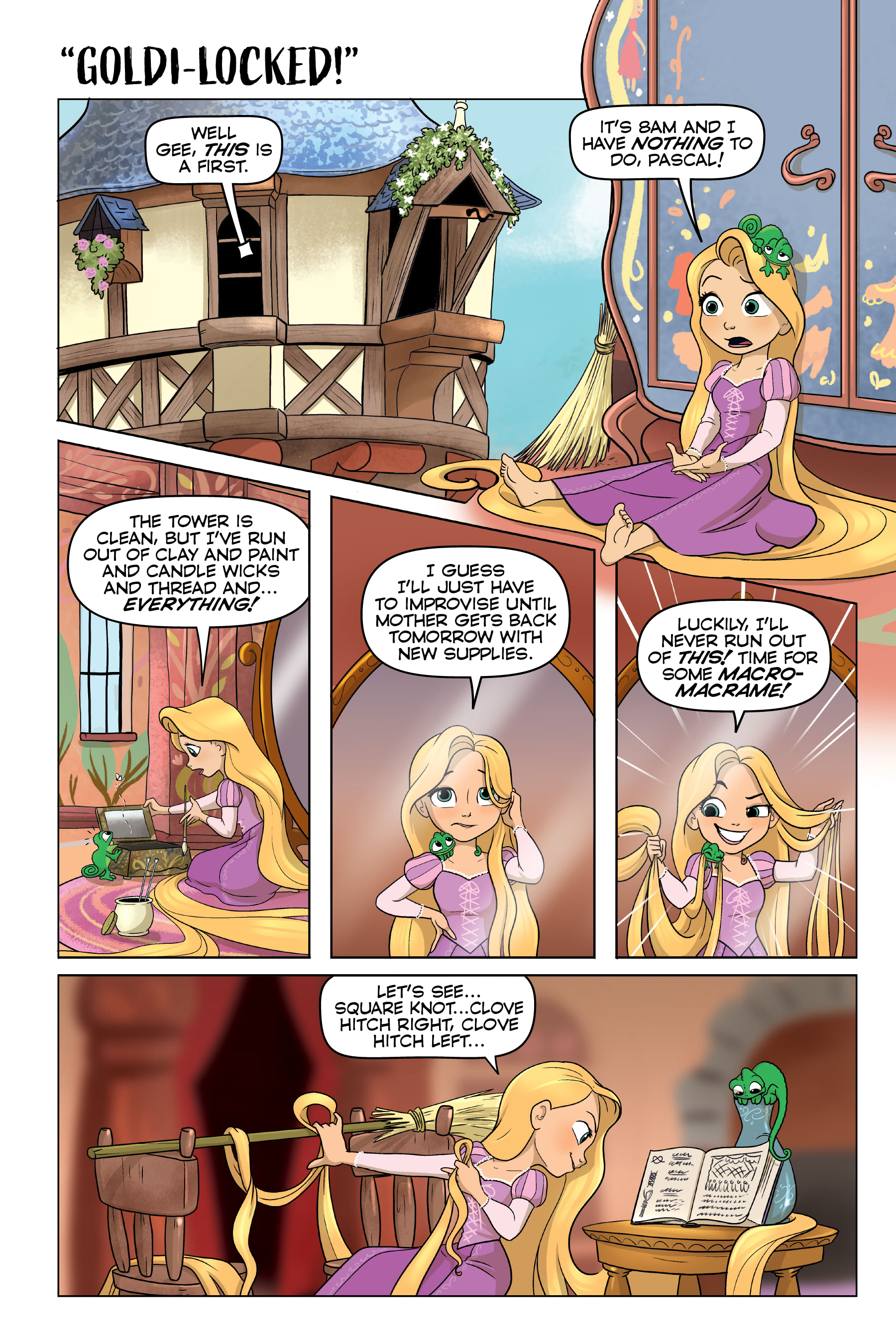 Read online Disney Princess: Gleam, Glow, and Laugh comic -  Issue # TPB - 36