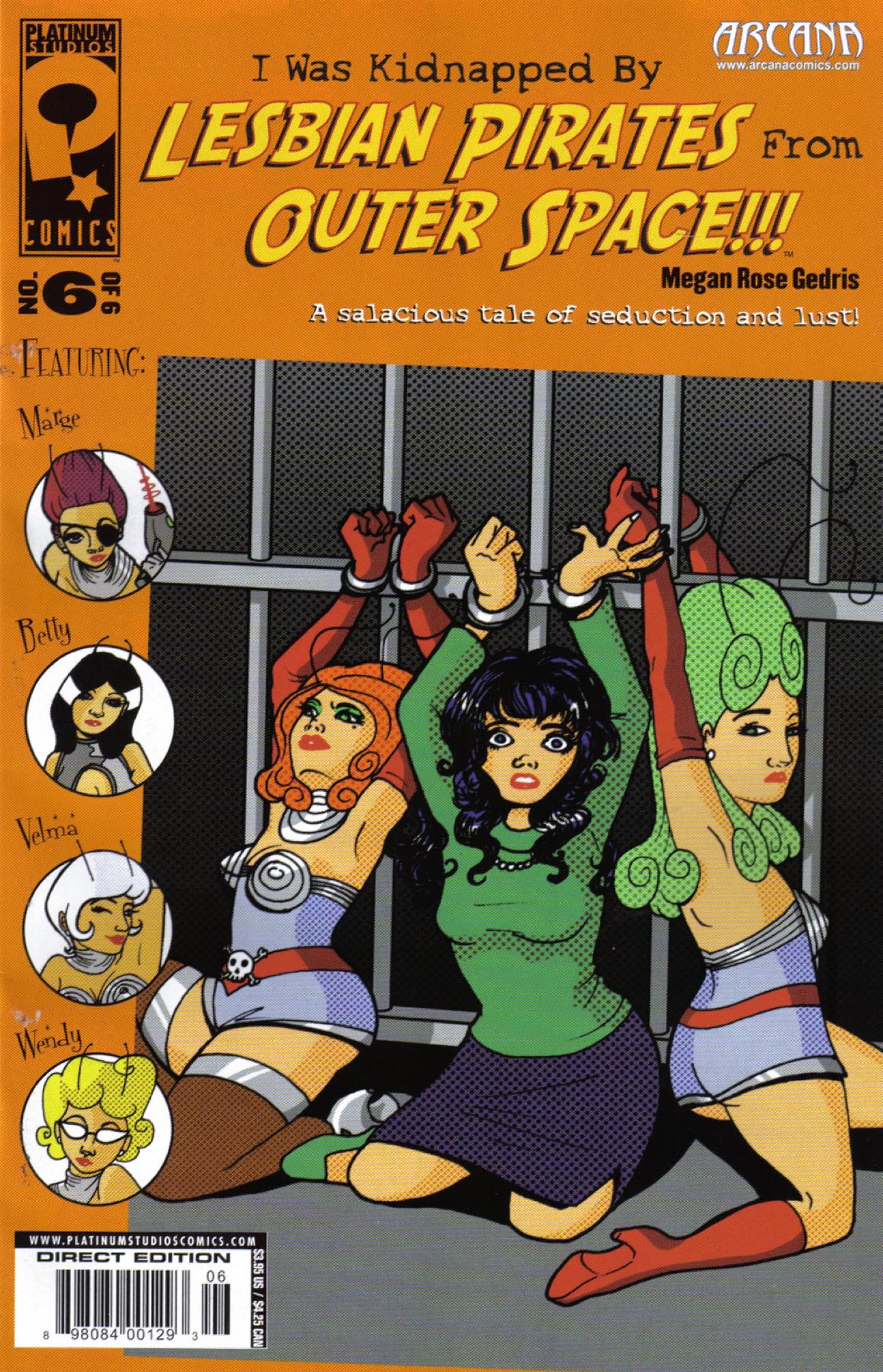 Read online I Was Kidnapped By Lesbian Pirates From Outer Space comic -  Issue #6 - 1