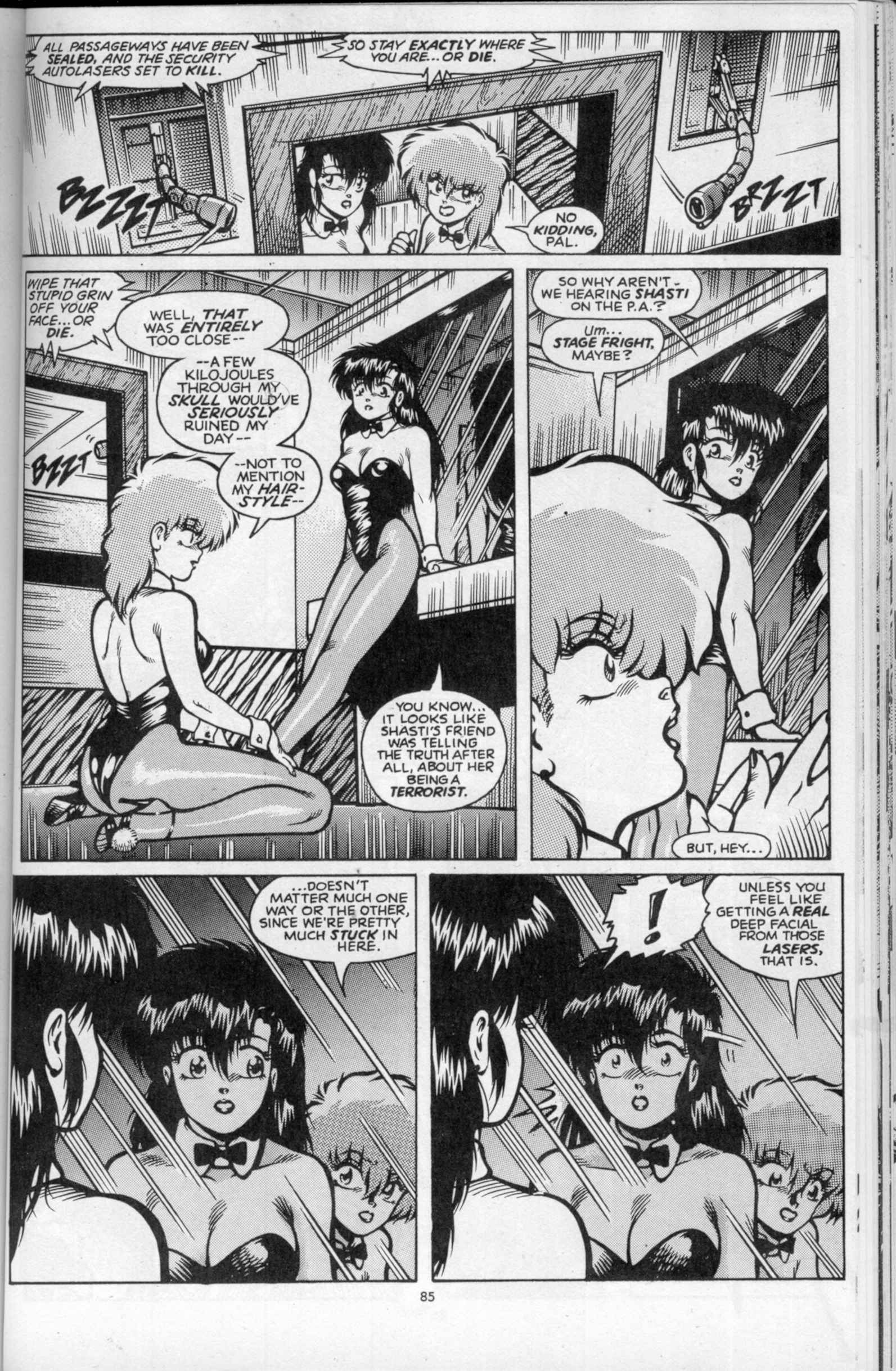 Read online Dirty Pair II comic -  Issue #4 - 37