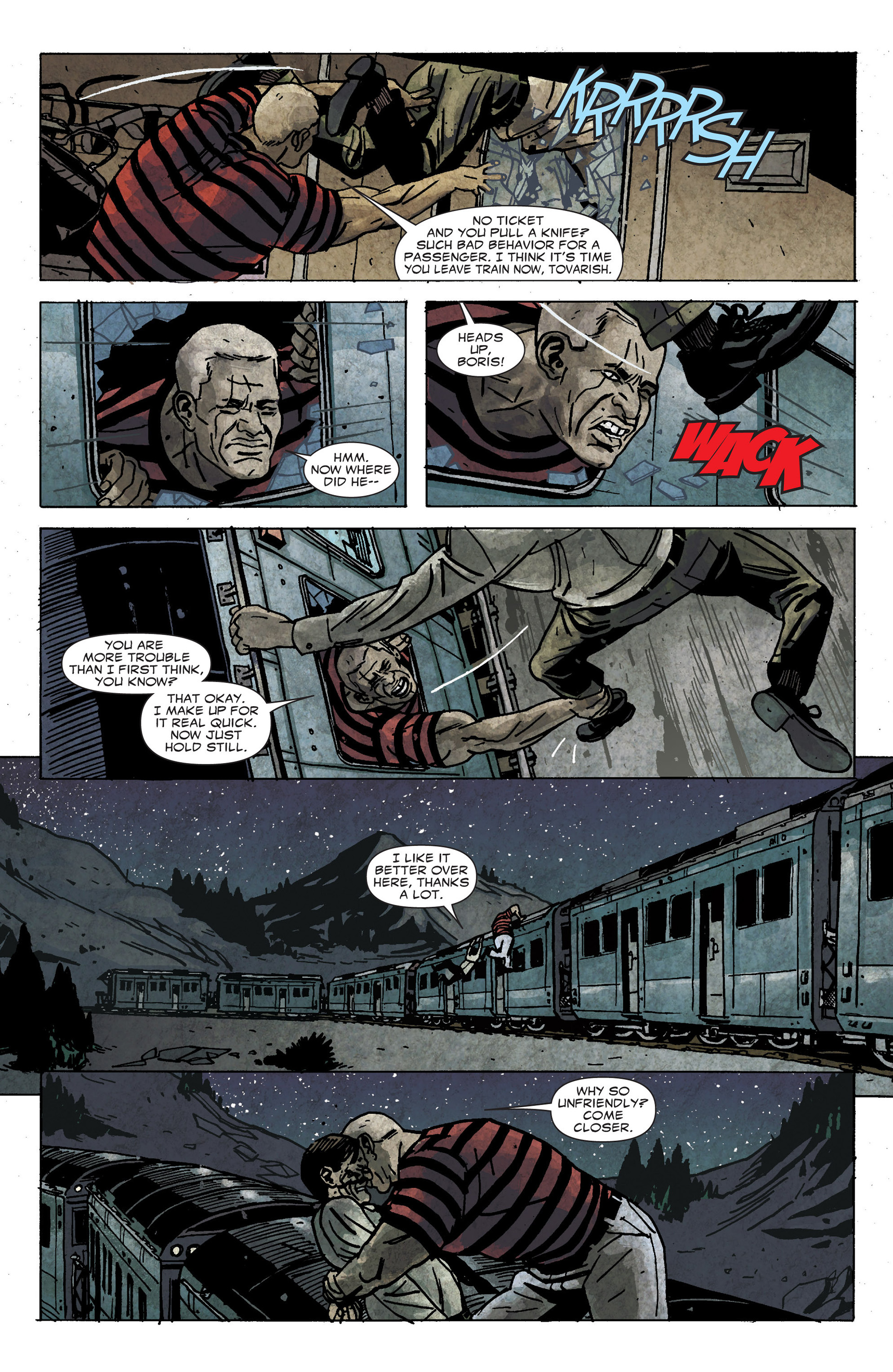 Read online Punisher Noir comic -  Issue #2 - 10