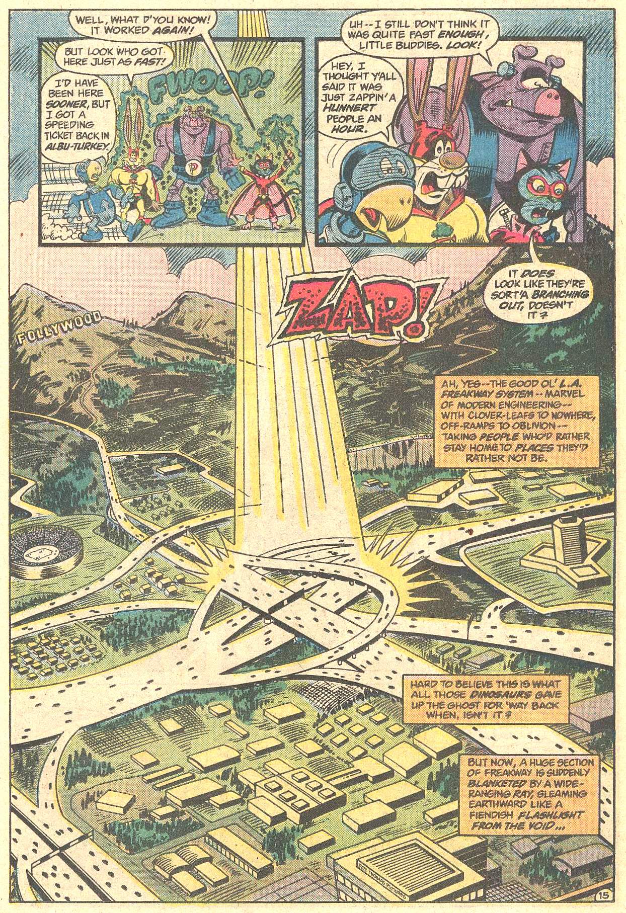 Read online Captain Carrot and His Amazing Zoo Crew! comic -  Issue #1 - 16