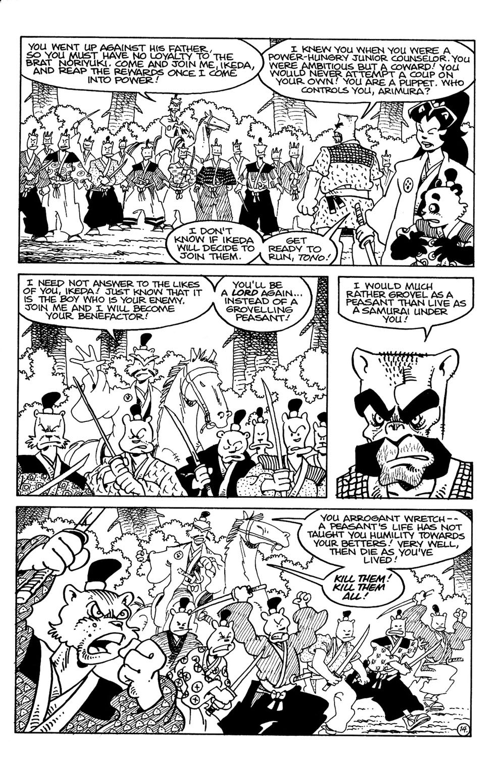 Read online Usagi Yojimbo (1996) comic -  Issue #20 - 16