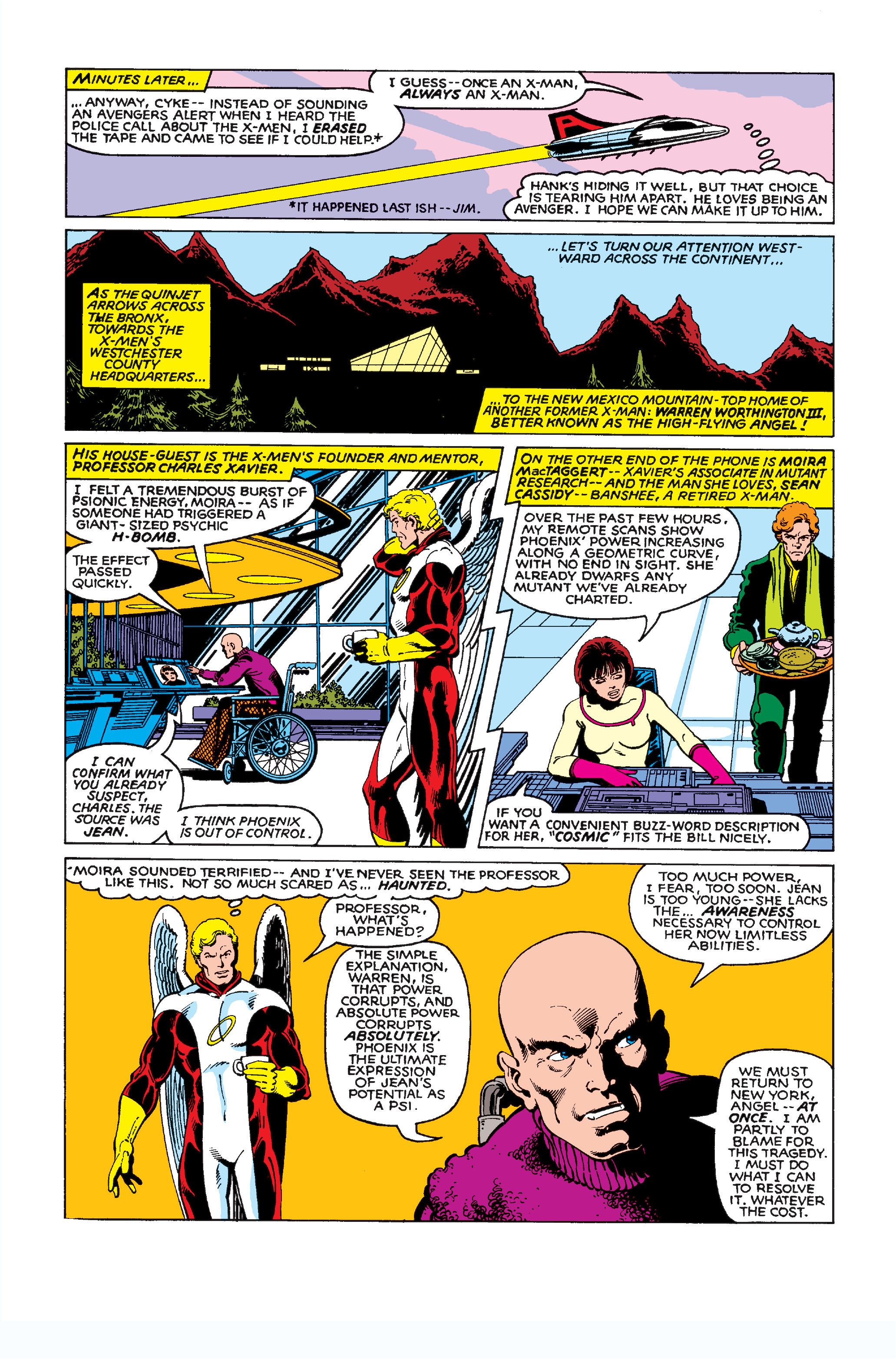 Read online X-Men: The Dark Phoenix Saga comic -  Issue # TPB - 121