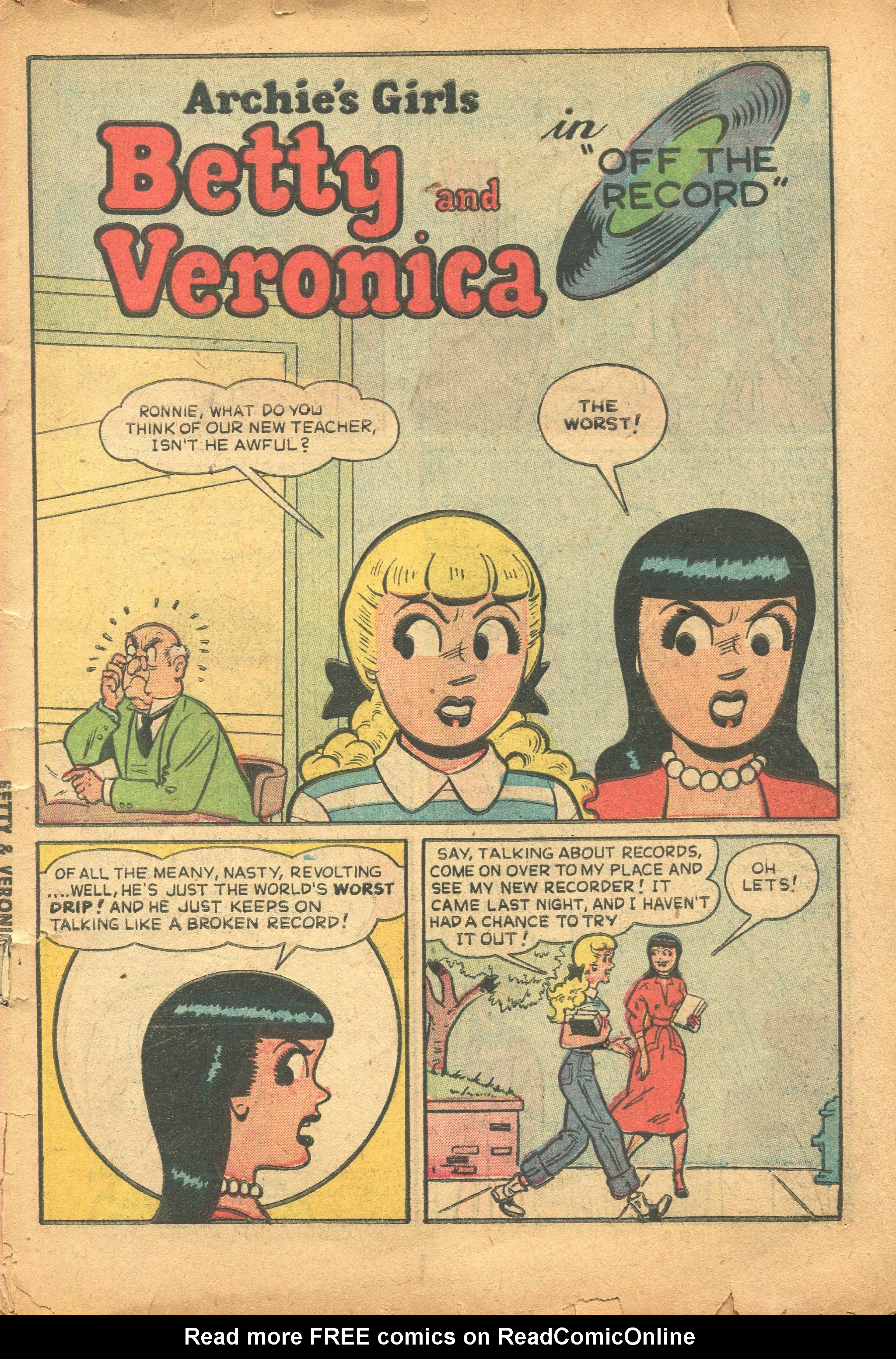 Read online Archie's Girls Betty and Veronica comic -  Issue #6 - 3