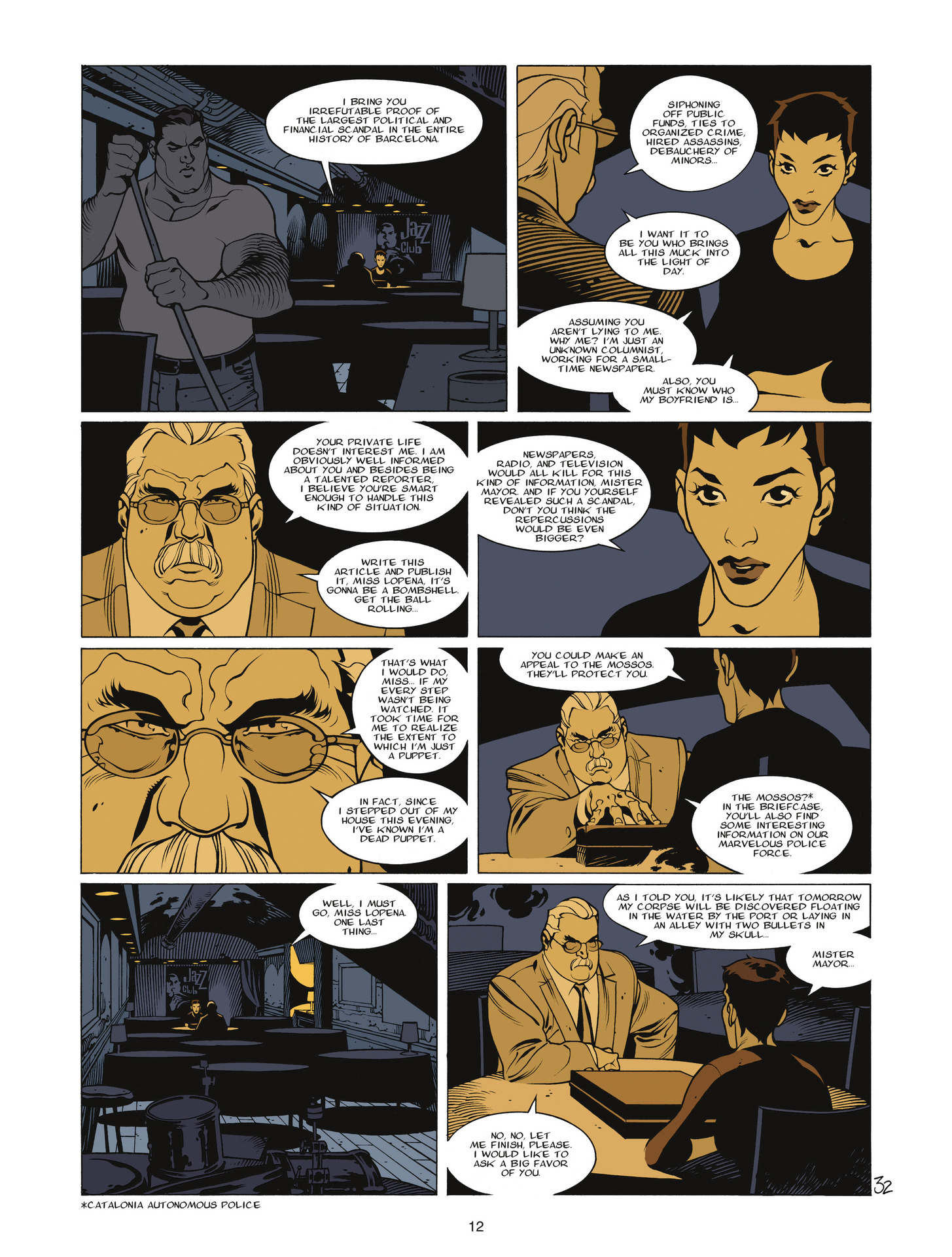 Read online Jazz Maynard comic -  Issue #4 - 12