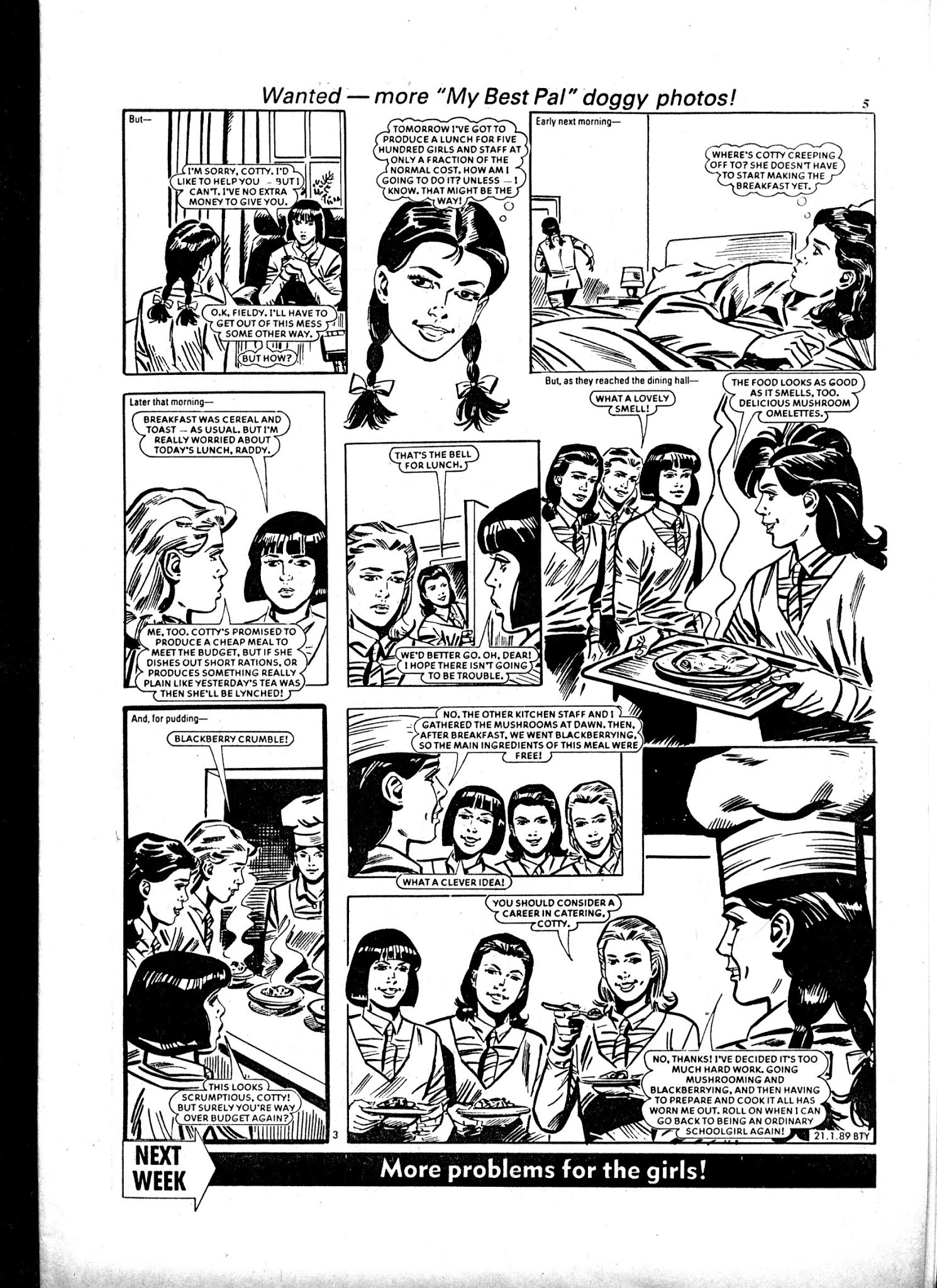 Read online Bunty comic -  Issue #1619 - 5