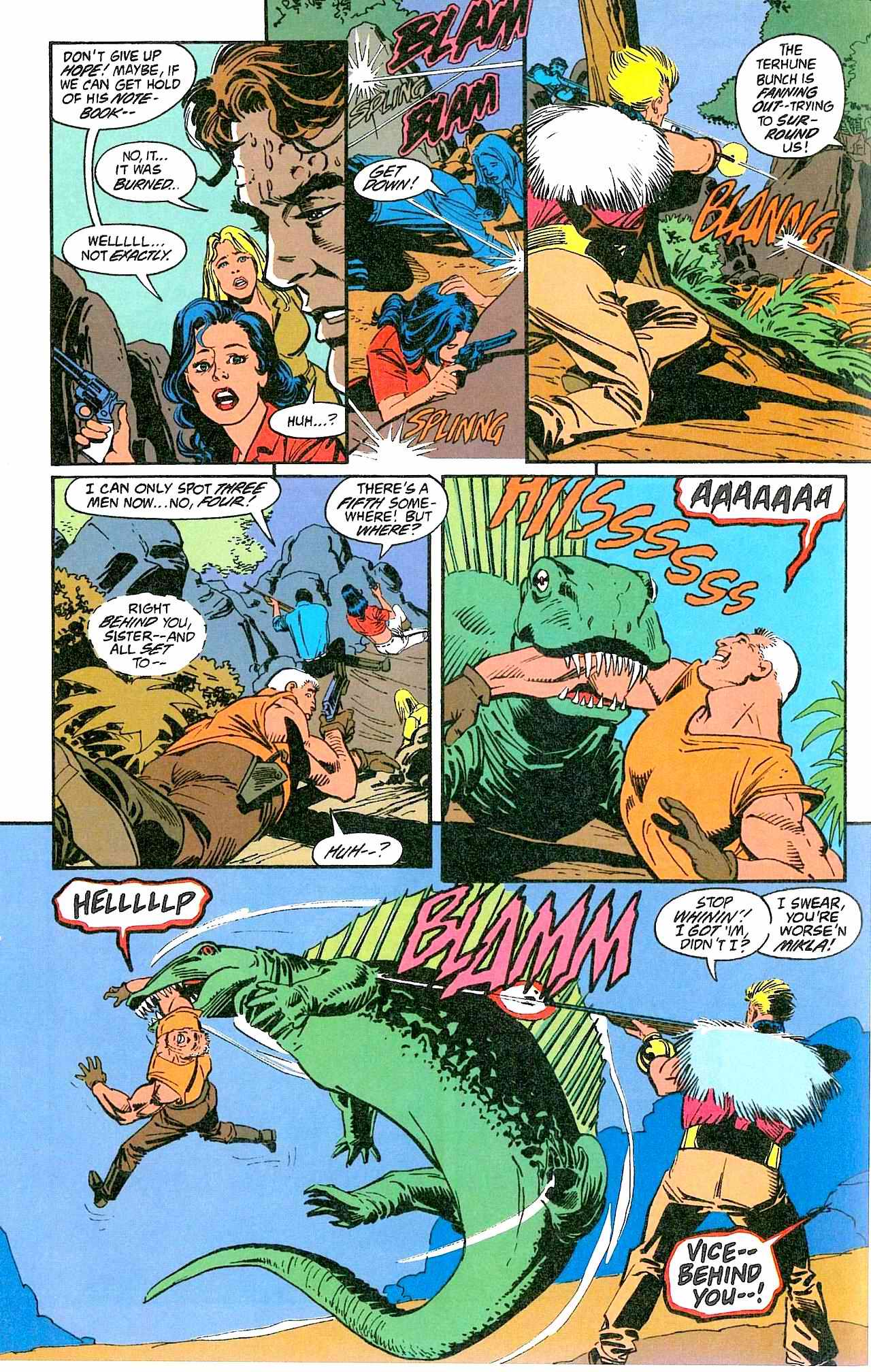 Read online Cadillacs and Dinosaurs comic -  Issue #3 - 16