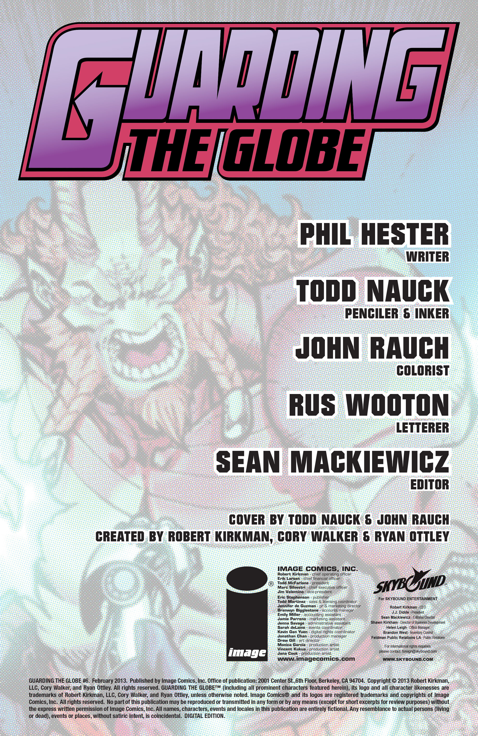 Read online Guarding the Globe (2012) comic -  Issue #6 - 2