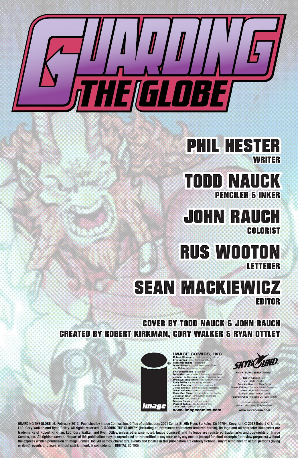 Guarding the Globe (2012) issue 6 - Page 2