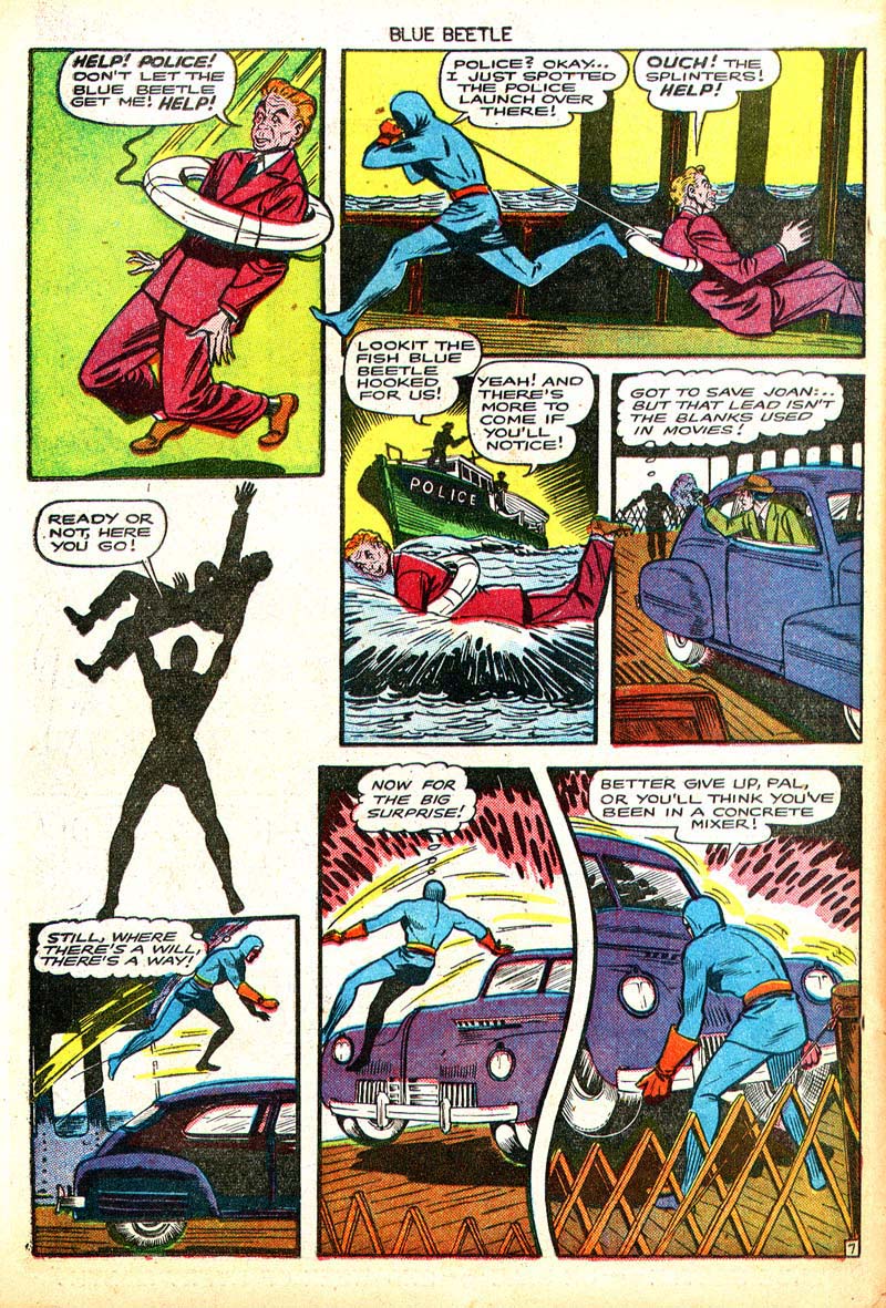 Read online The Blue Beetle comic -  Issue #53 - 8