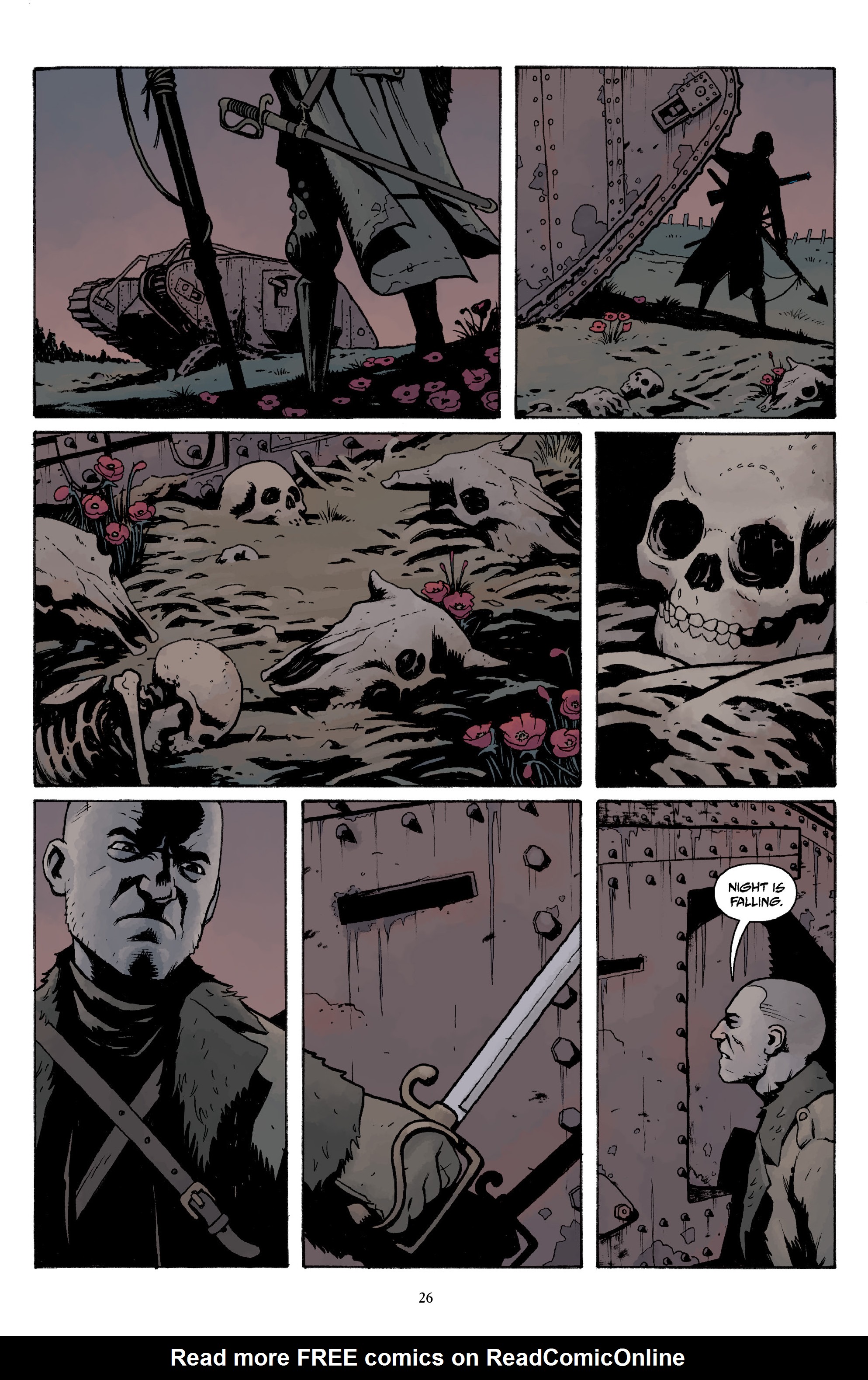 Read online Baltimore Volume 3: A Passing Stranger and Other Stories comic -  Issue # Full - 28