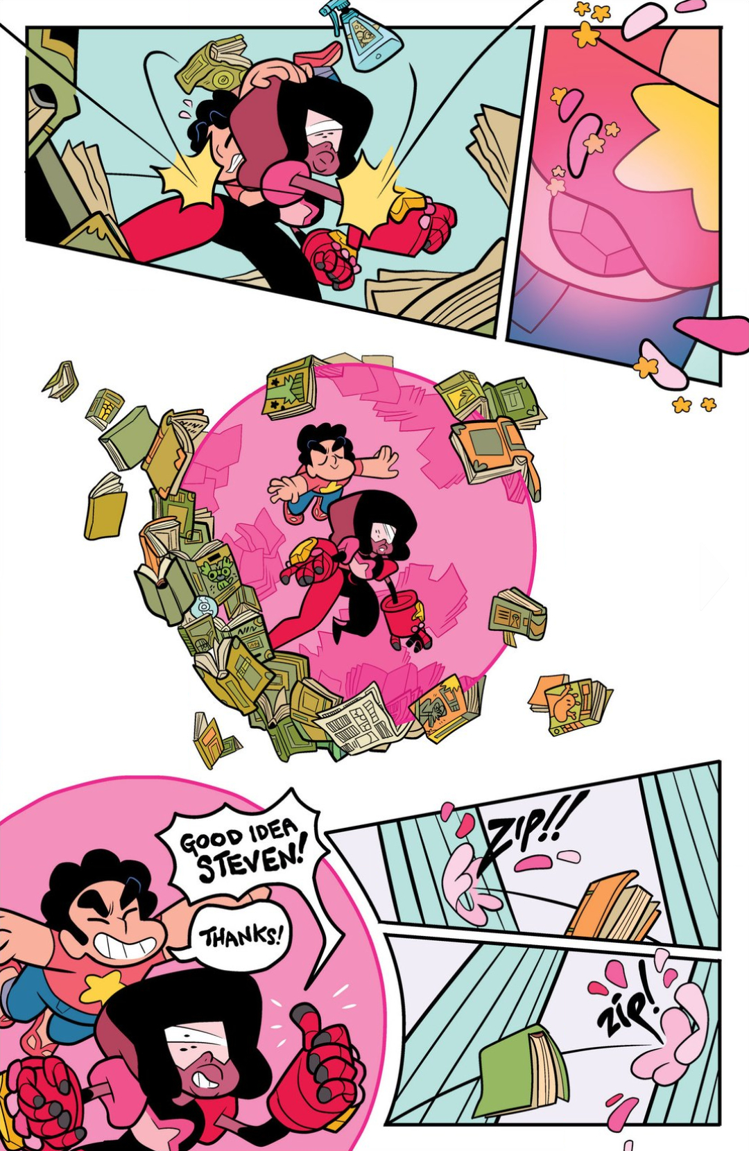 Read online Steven Universe comic -  Issue #6 - 9