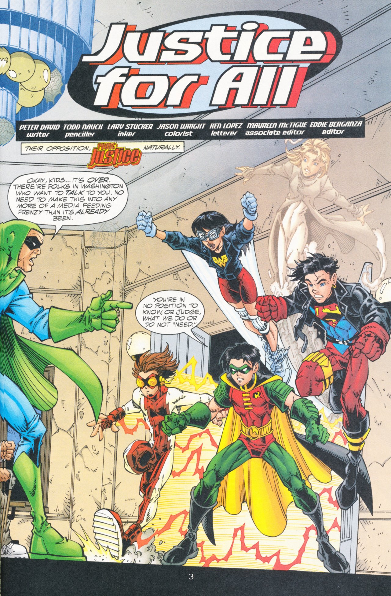 Read online Young Justice: Sins of Youth comic -  Issue #1 - 6