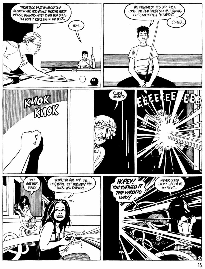 Read online Love and Rockets (1982) comic -  Issue #30 - 18