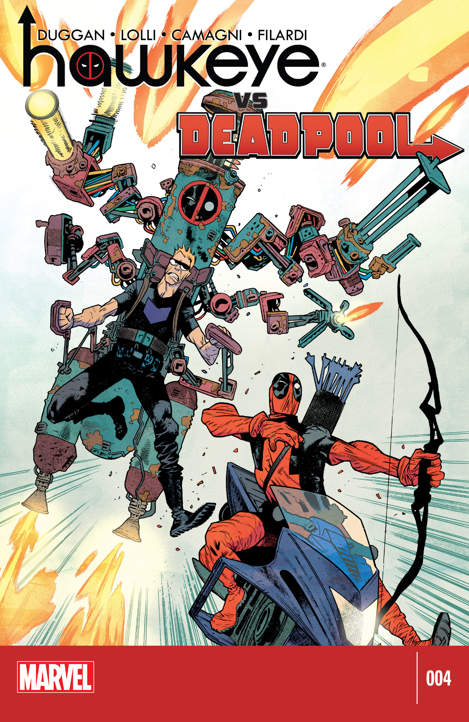 Read online Hawkeye vs. Deadpool comic -  Issue #4 - 1