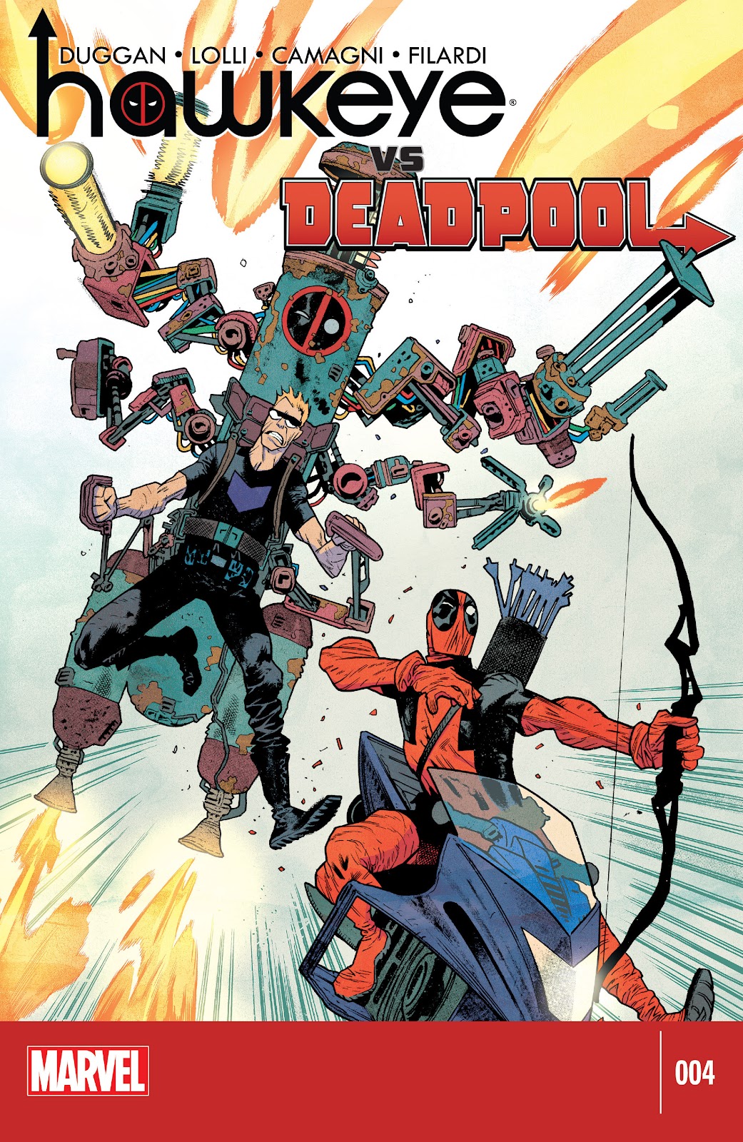 Hawkeye vs. Deadpool issue 4 - Page 1