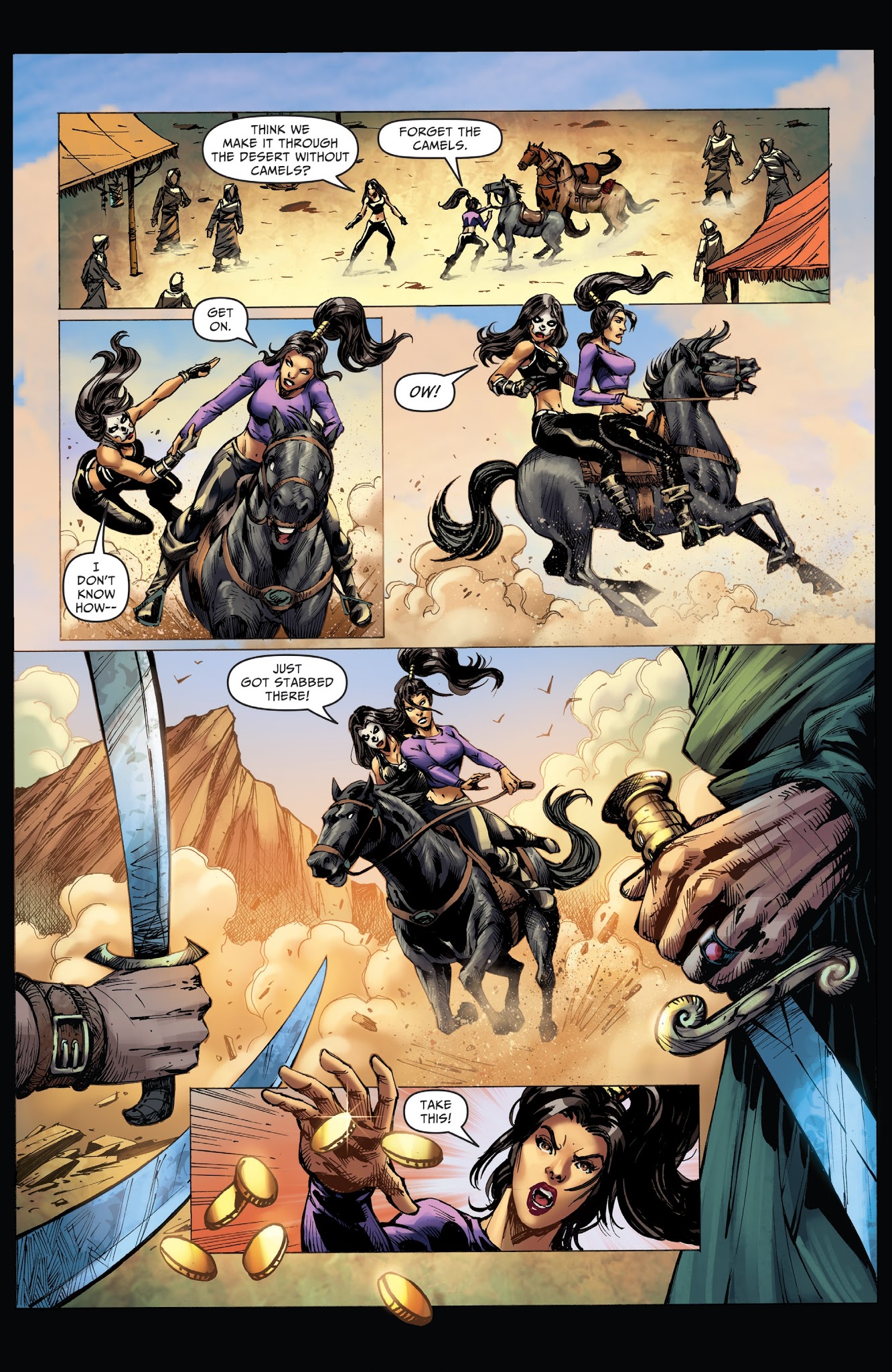 Read online Grimm Fairy Tales: Dance of the Dead comic -  Issue #3 - 22