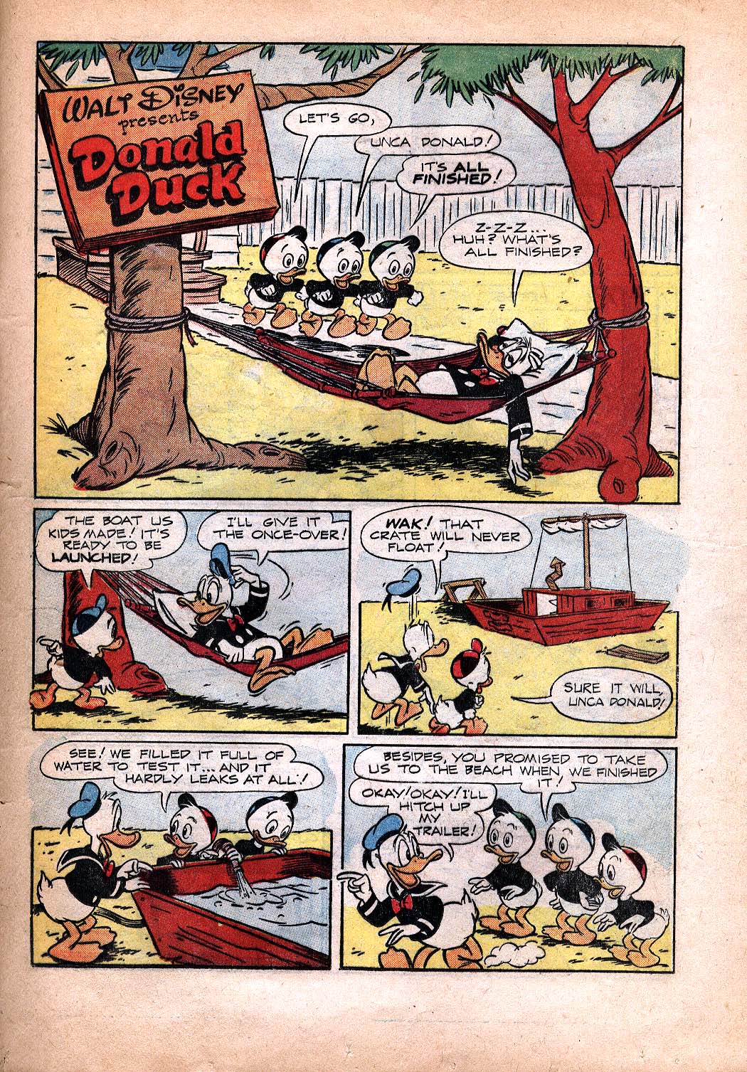 Read online Walt Disney's Donald Duck (1952) comic -  Issue #27 - 21