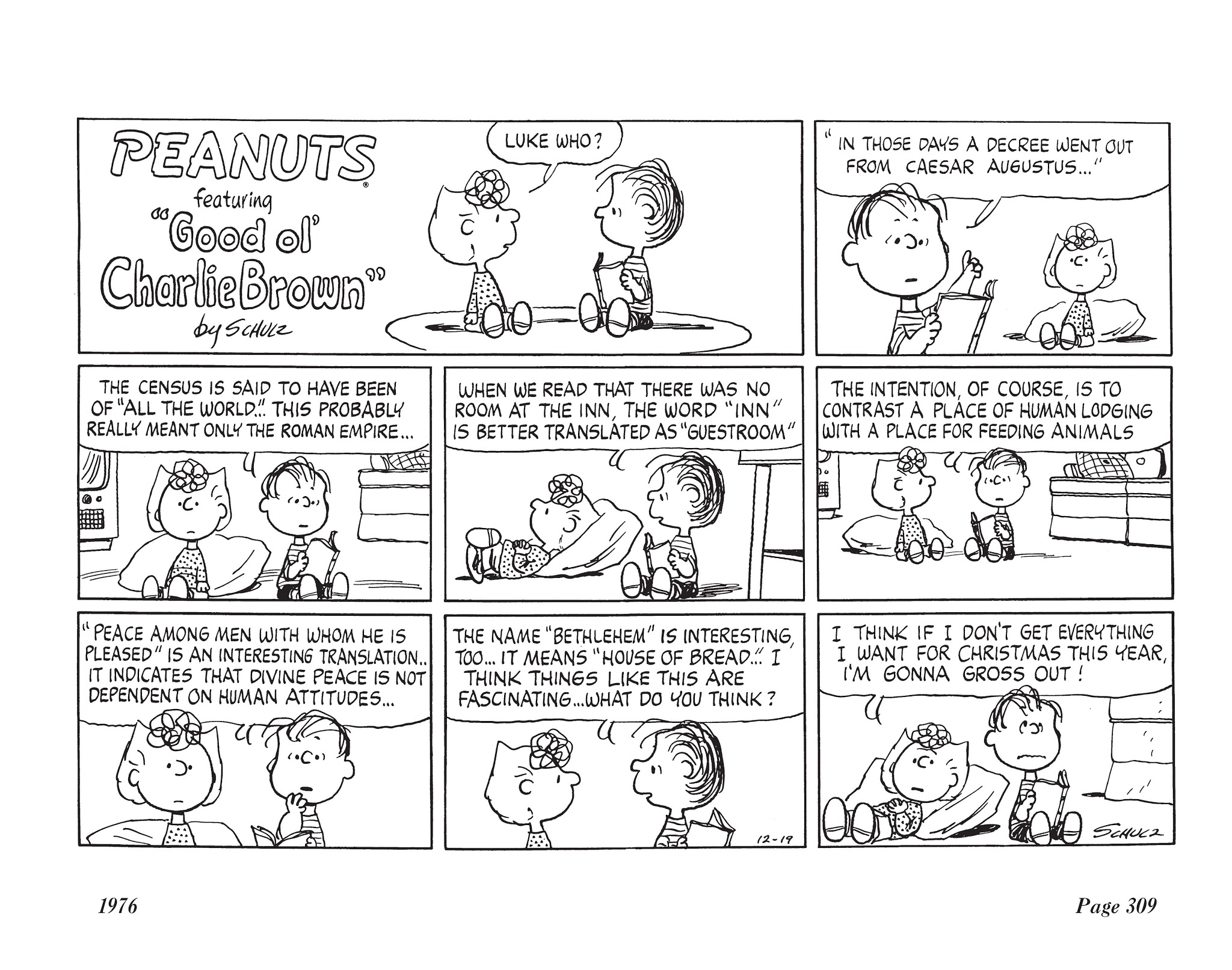 Read online The Complete Peanuts comic -  Issue # TPB 13 - 325