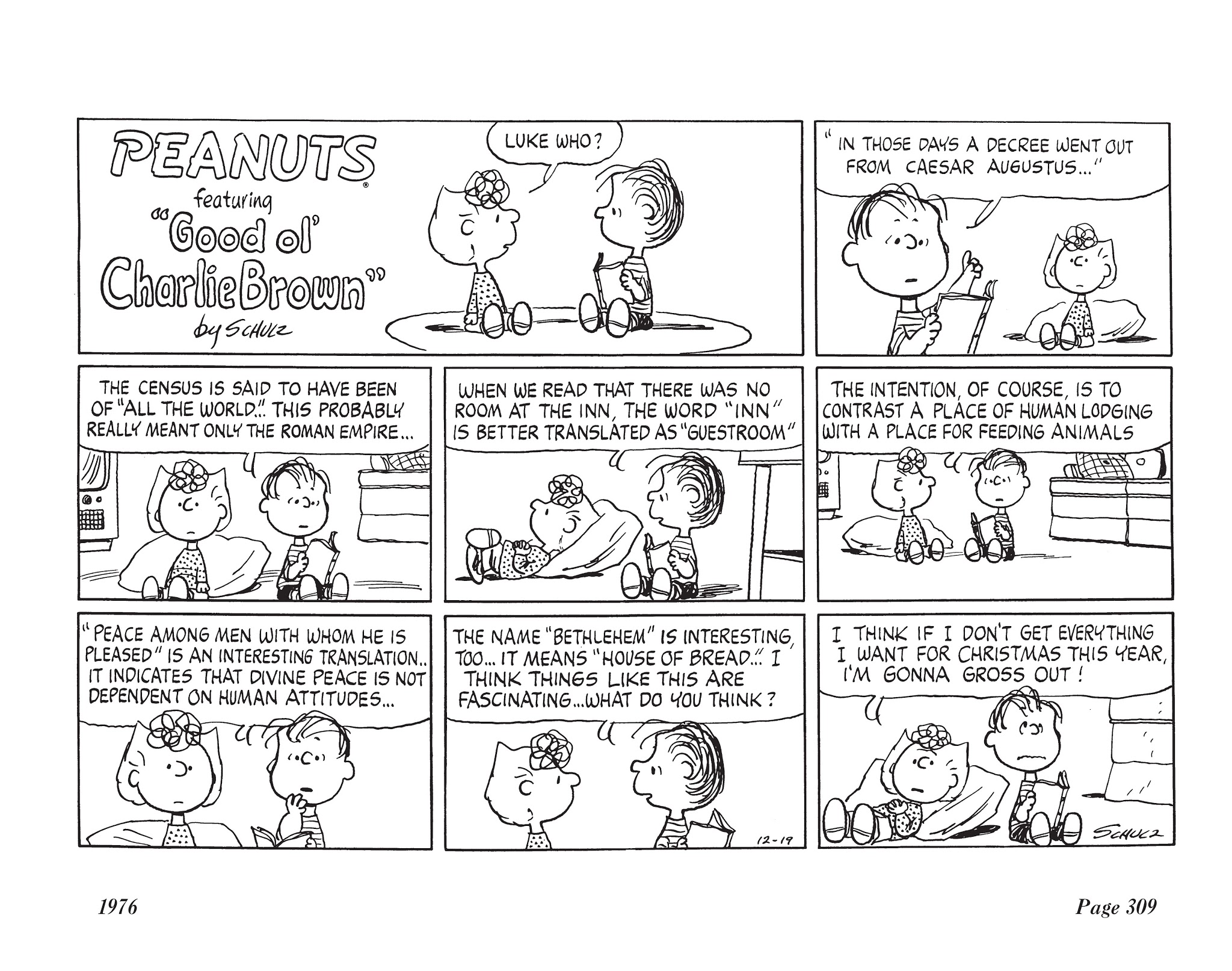 Read online The Complete Peanuts comic -  Issue # TPB 13 - 325