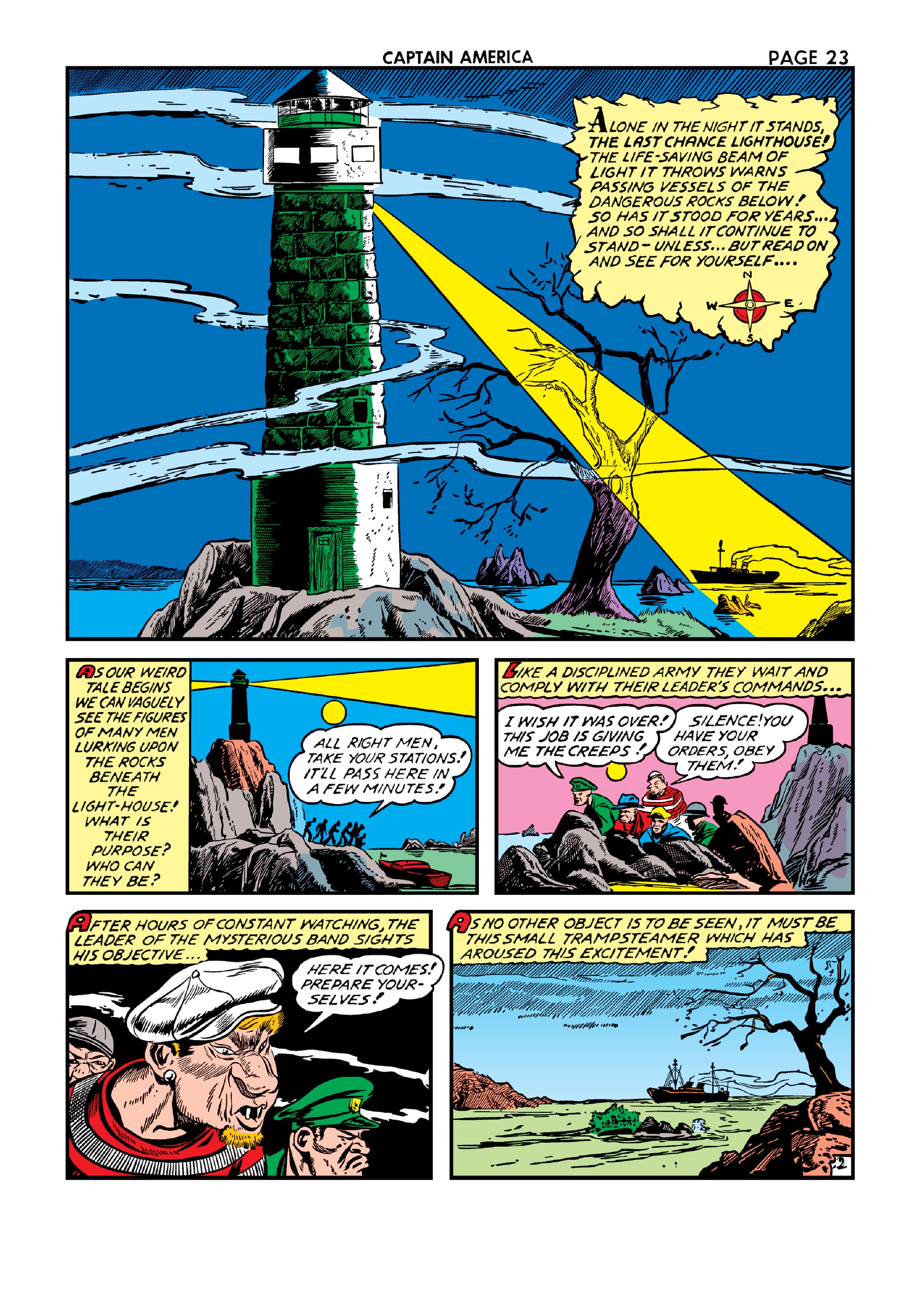 Read online Marvel Masterworks: Golden Age Captain America comic -  Issue # TPB 4 (Part 1) - 32