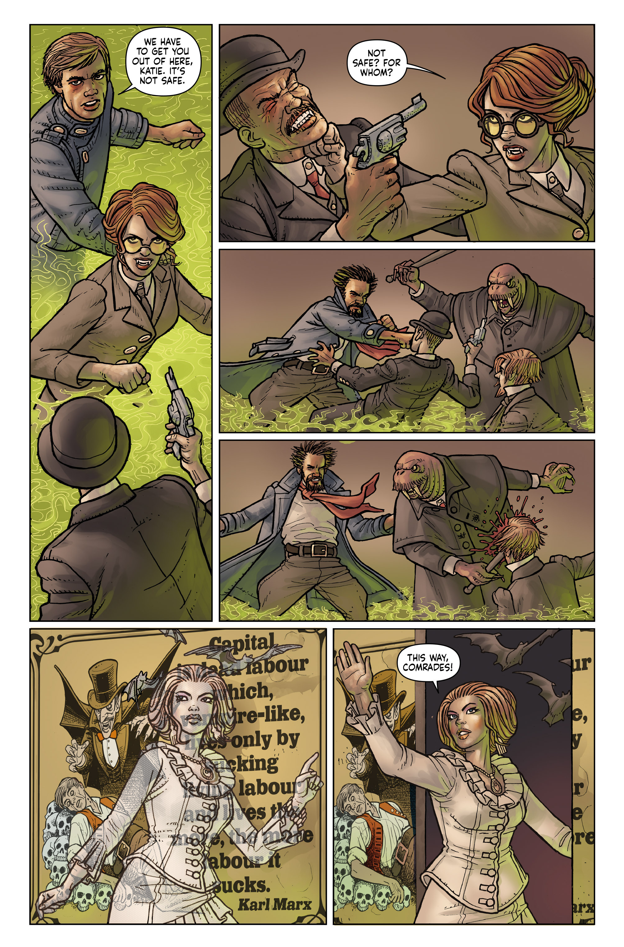 Read online Anno Dracula comic -  Issue #2 - 10