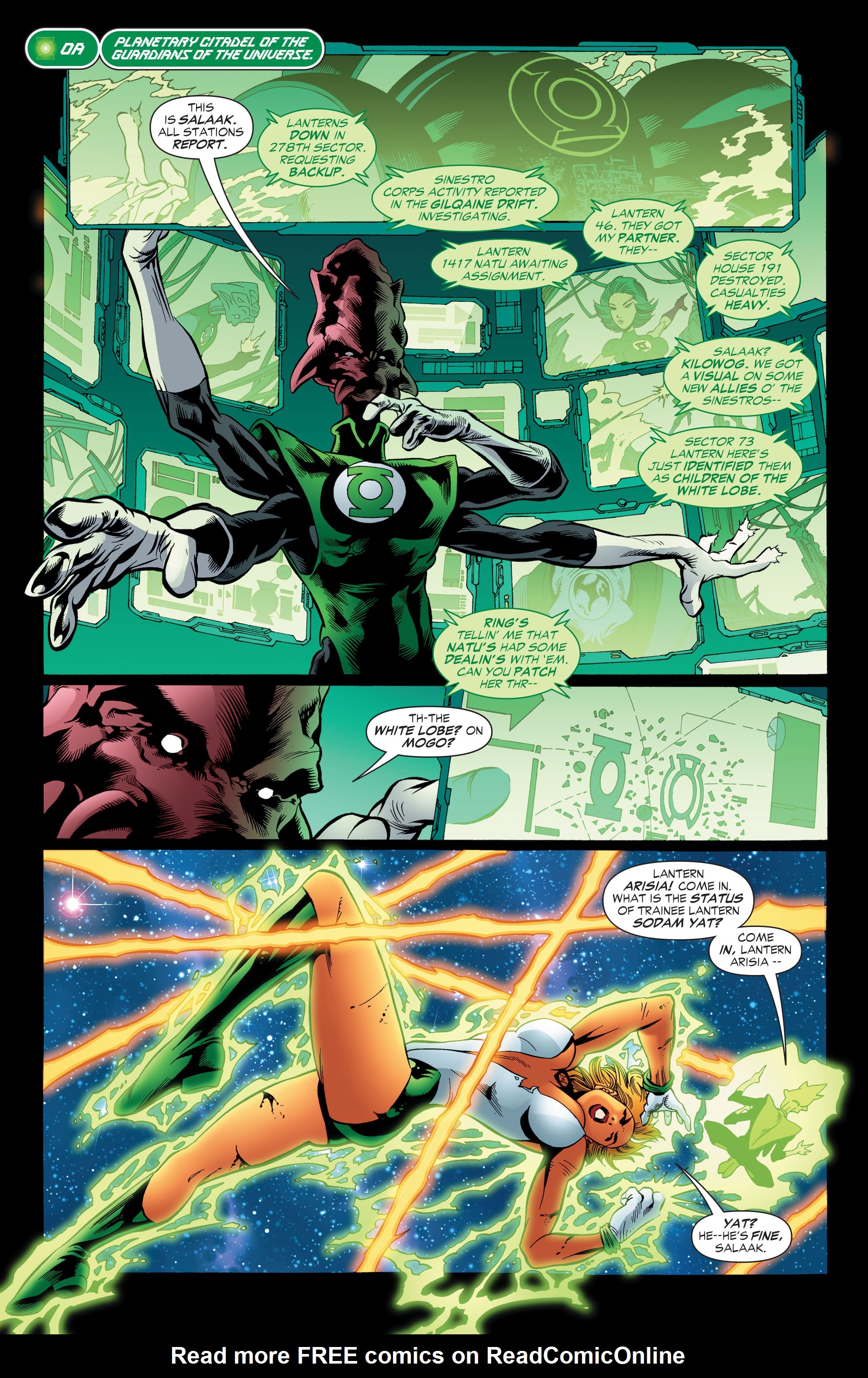 Read online Green Lantern by Geoff Johns comic -  Issue # TPB 3 (Part 2) - 53