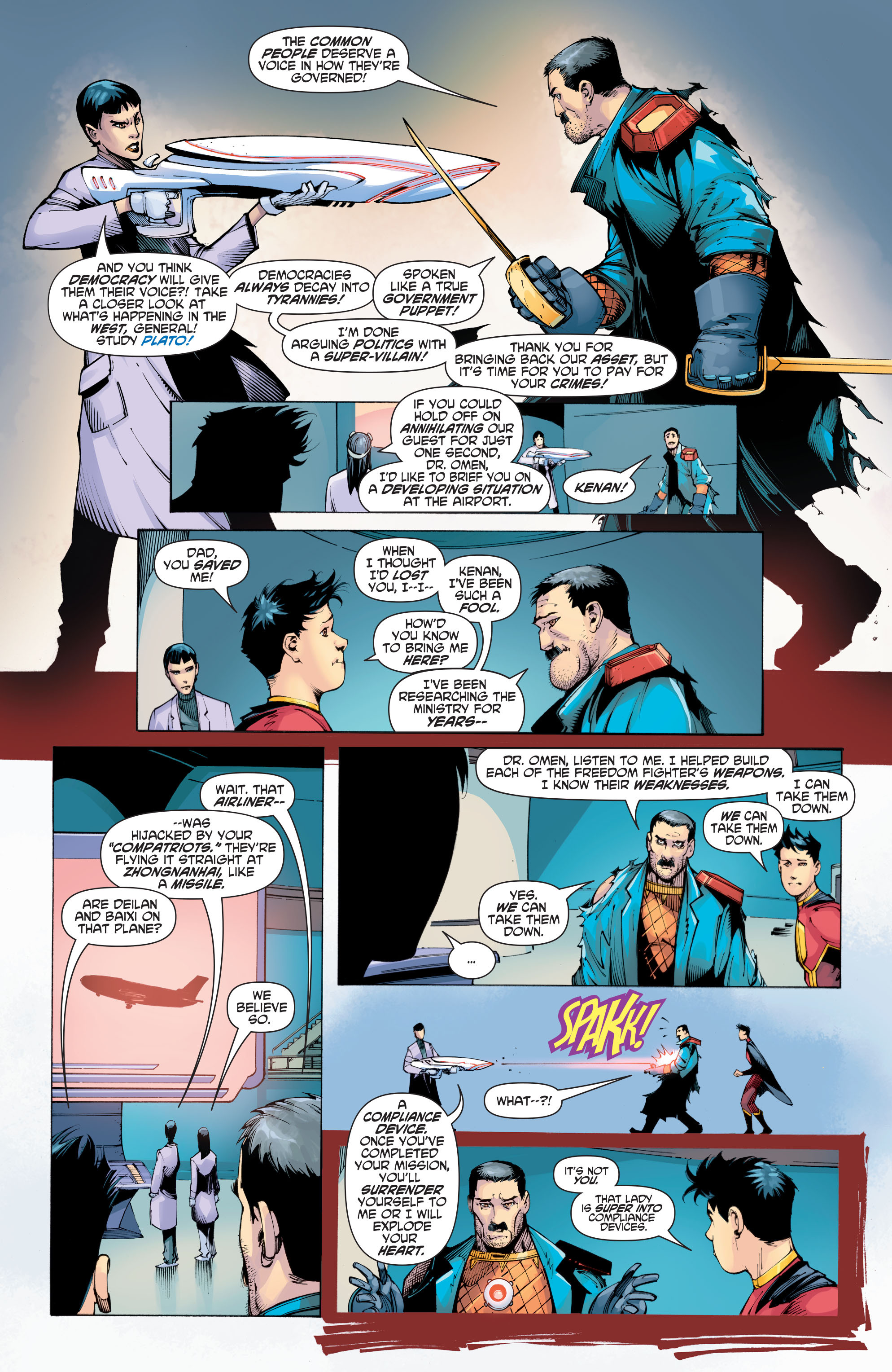 Read online New Super-Man comic -  Issue #5 - 22