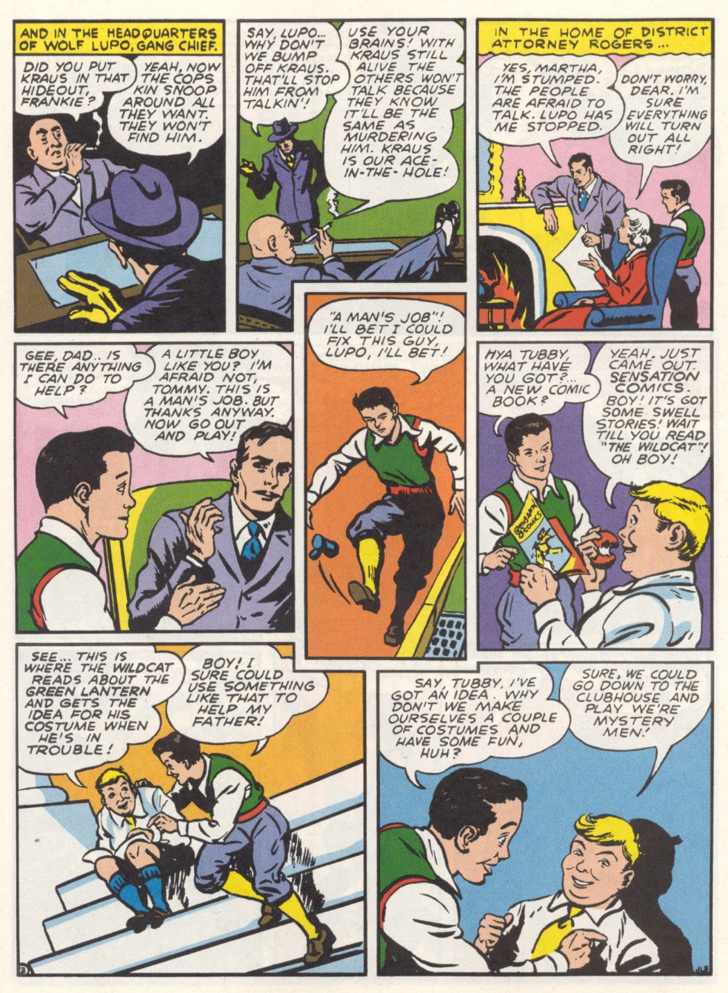 Read online Sensation (Mystery) Comics comic -  Issue #1 - 51