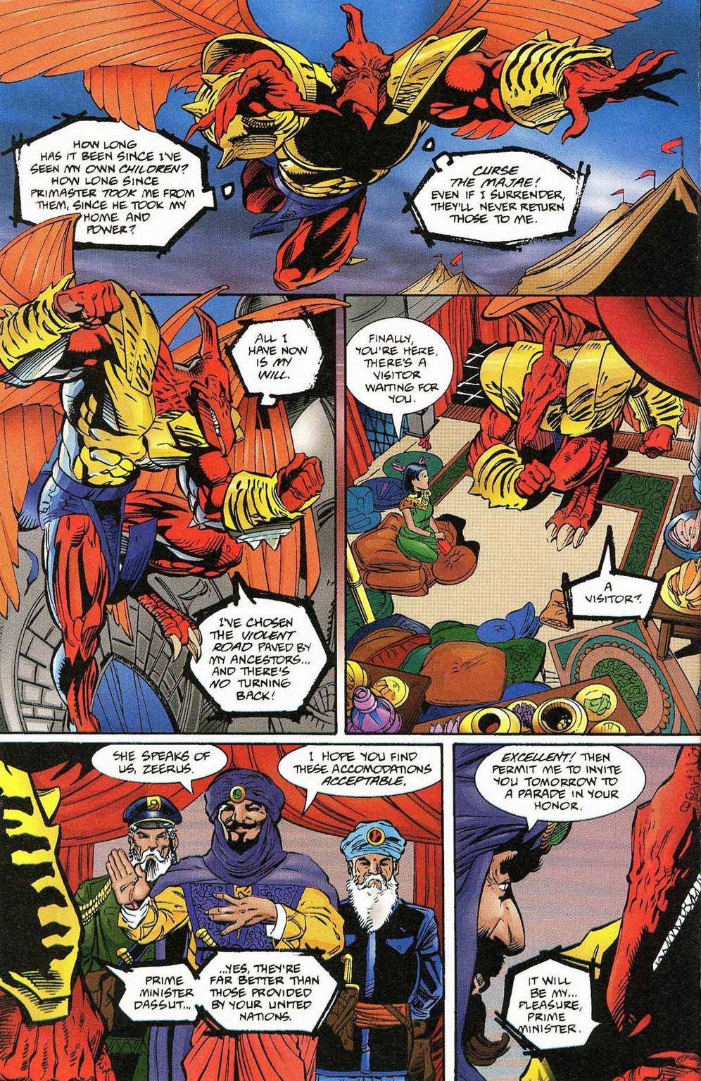 Read online Leonard Nimoy's Primortals (1995) comic -  Issue #13 - 6