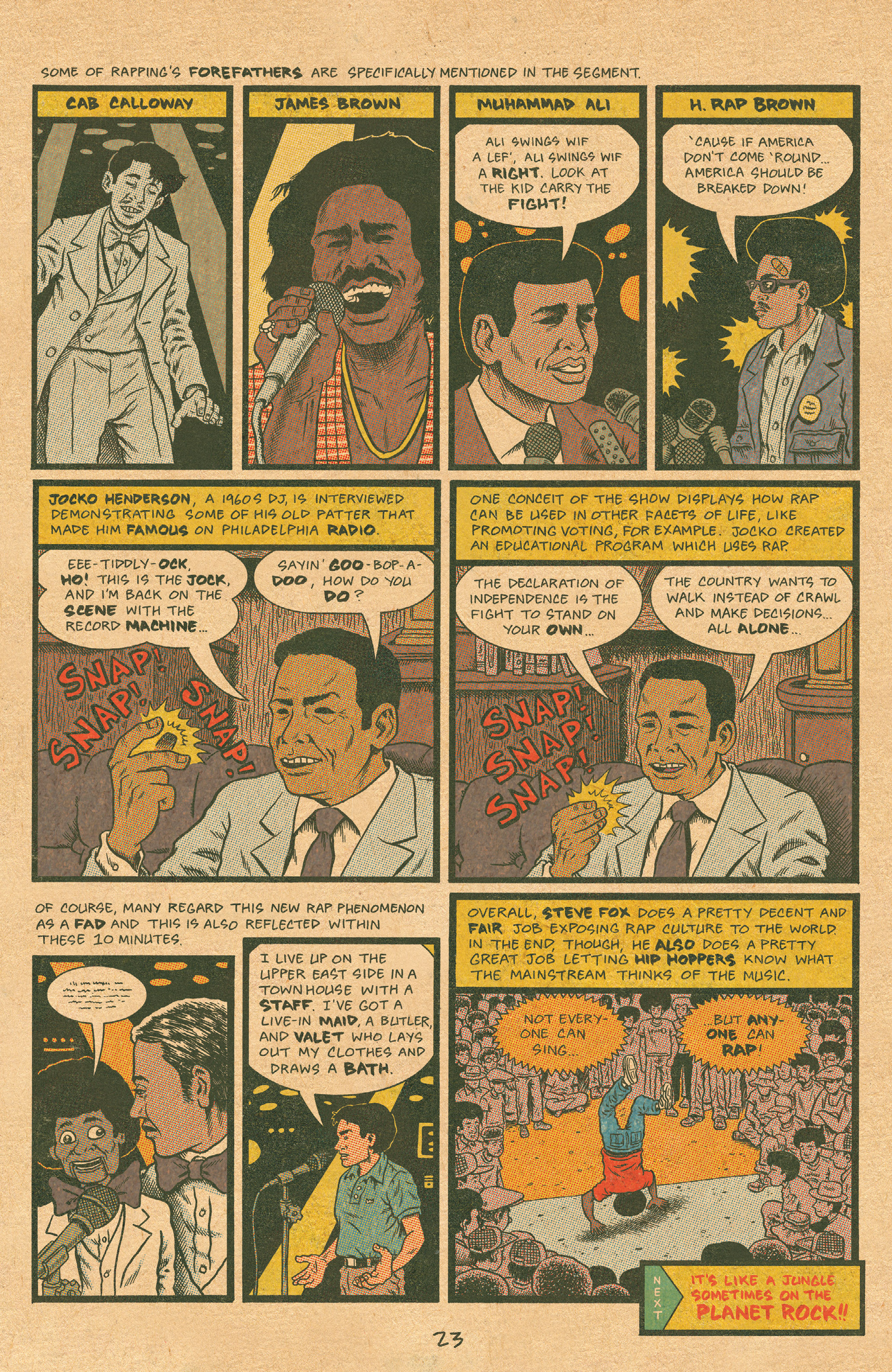 Read online Hip Hop Family Tree (2015) comic -  Issue #4 - 25
