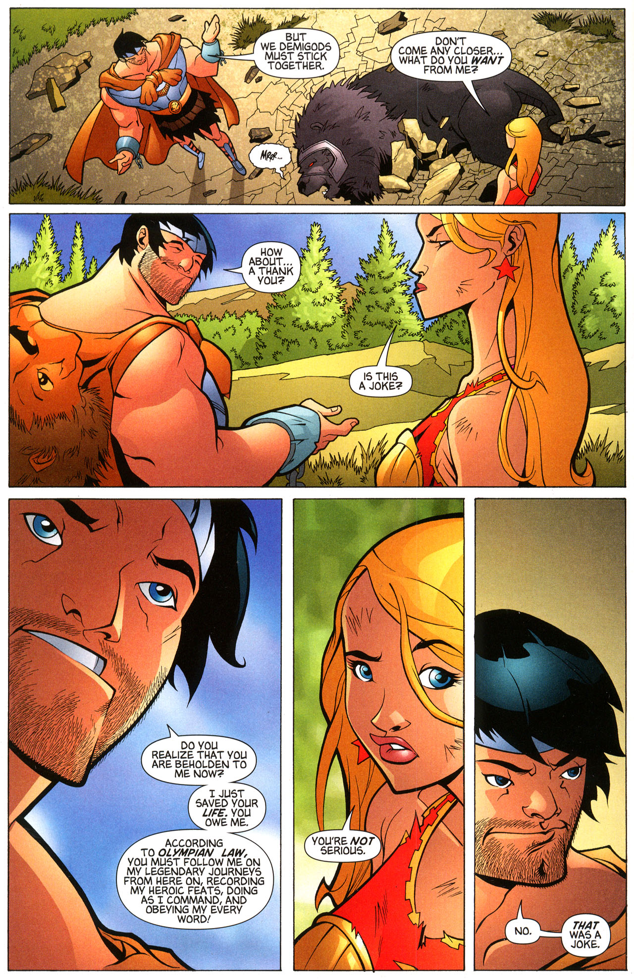 Read online Wonder Girl (2007) comic -  Issue #2 - 6