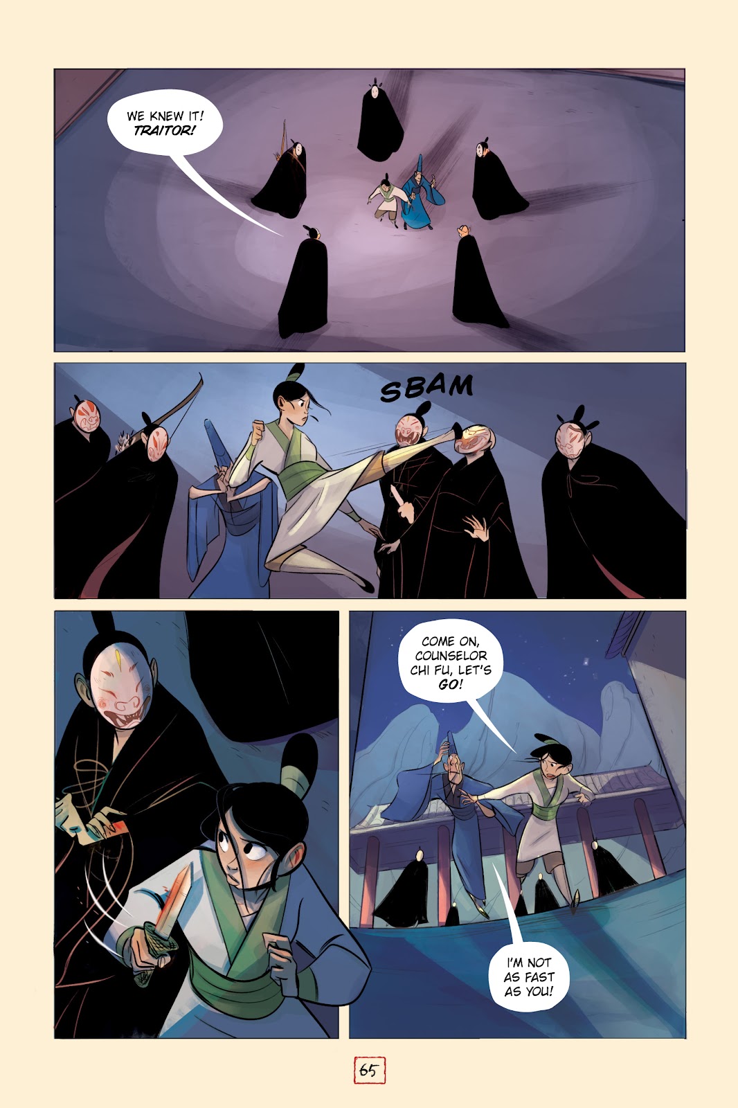 Disney Mulan's Adventure Journal: The Palace of Secrets issue TPB - Page 64