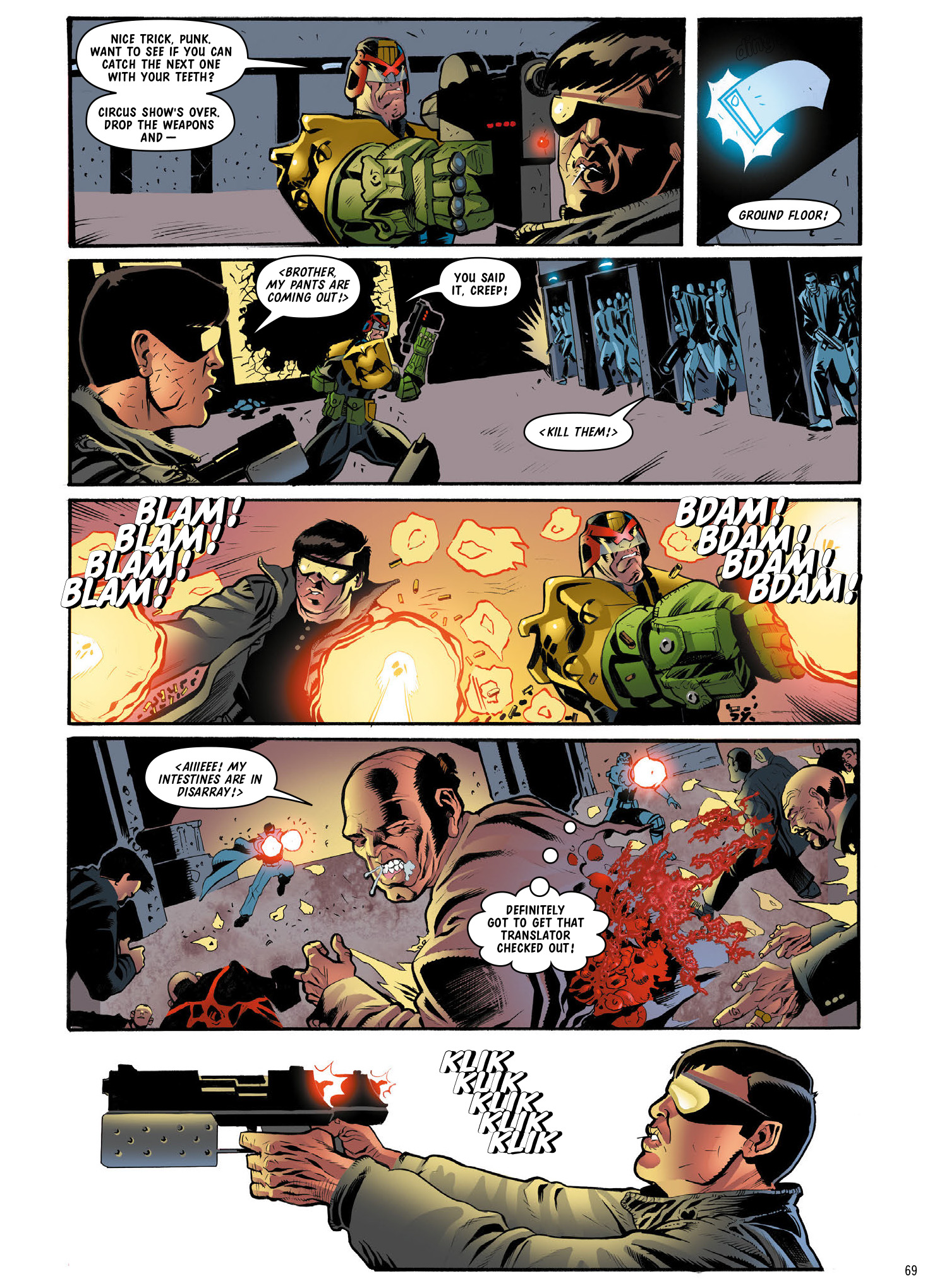 Read online Judge Dredd: The Complete Case Files comic -  Issue # TPB 33 (Part 1) - 71