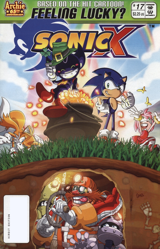 Read online Sonic X comic -  Issue #17 - 1