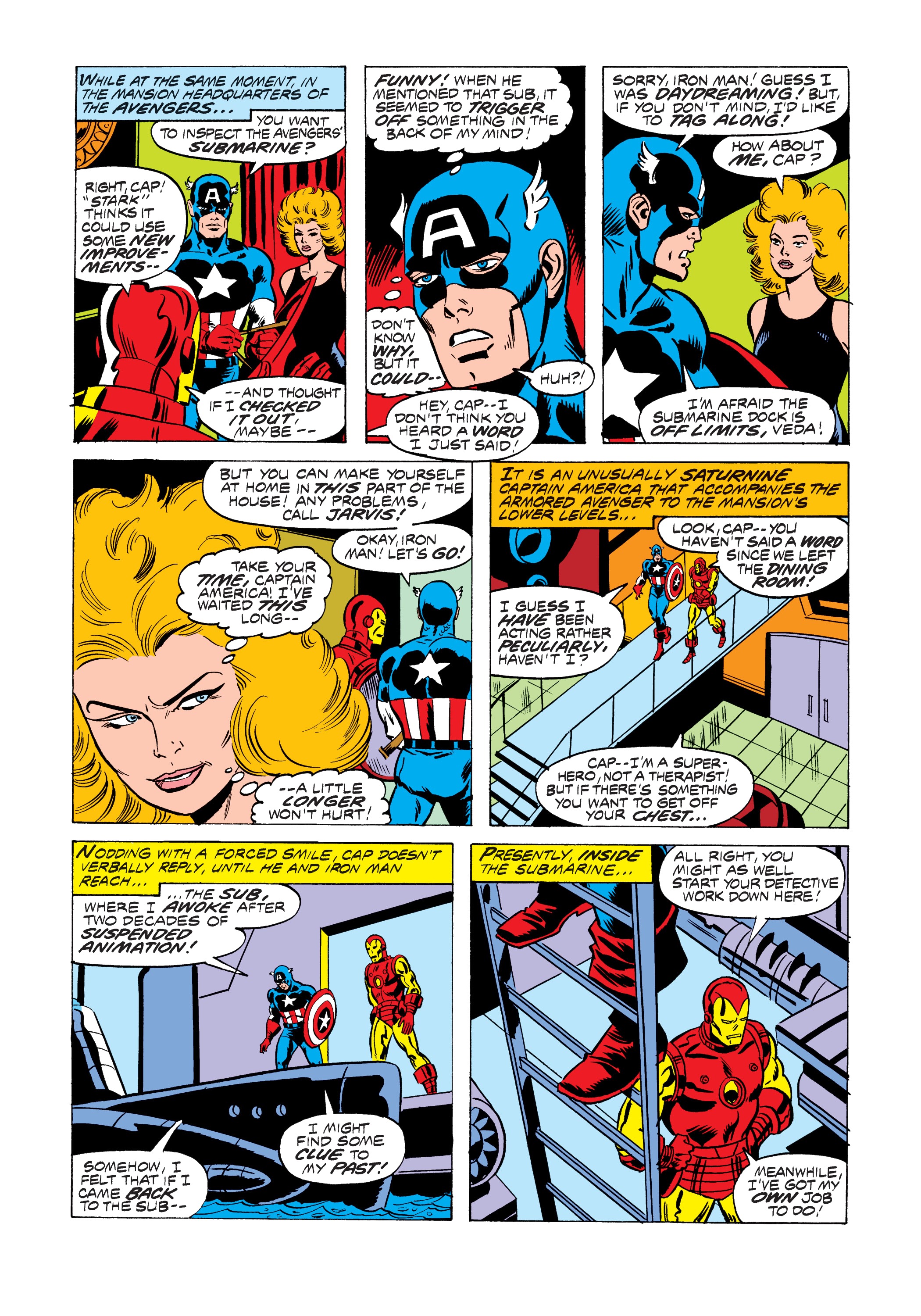Read online Marvel Masterworks: Captain America comic -  Issue # TPB 12 (Part 1) - 51