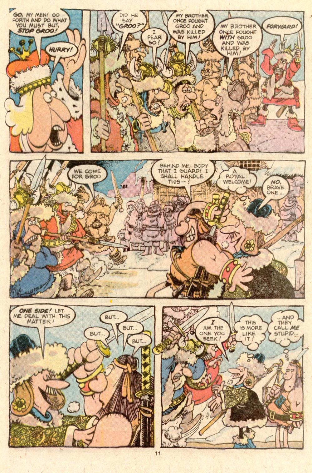 Read online Sergio Aragonés Groo the Wanderer comic -  Issue #22 - 12