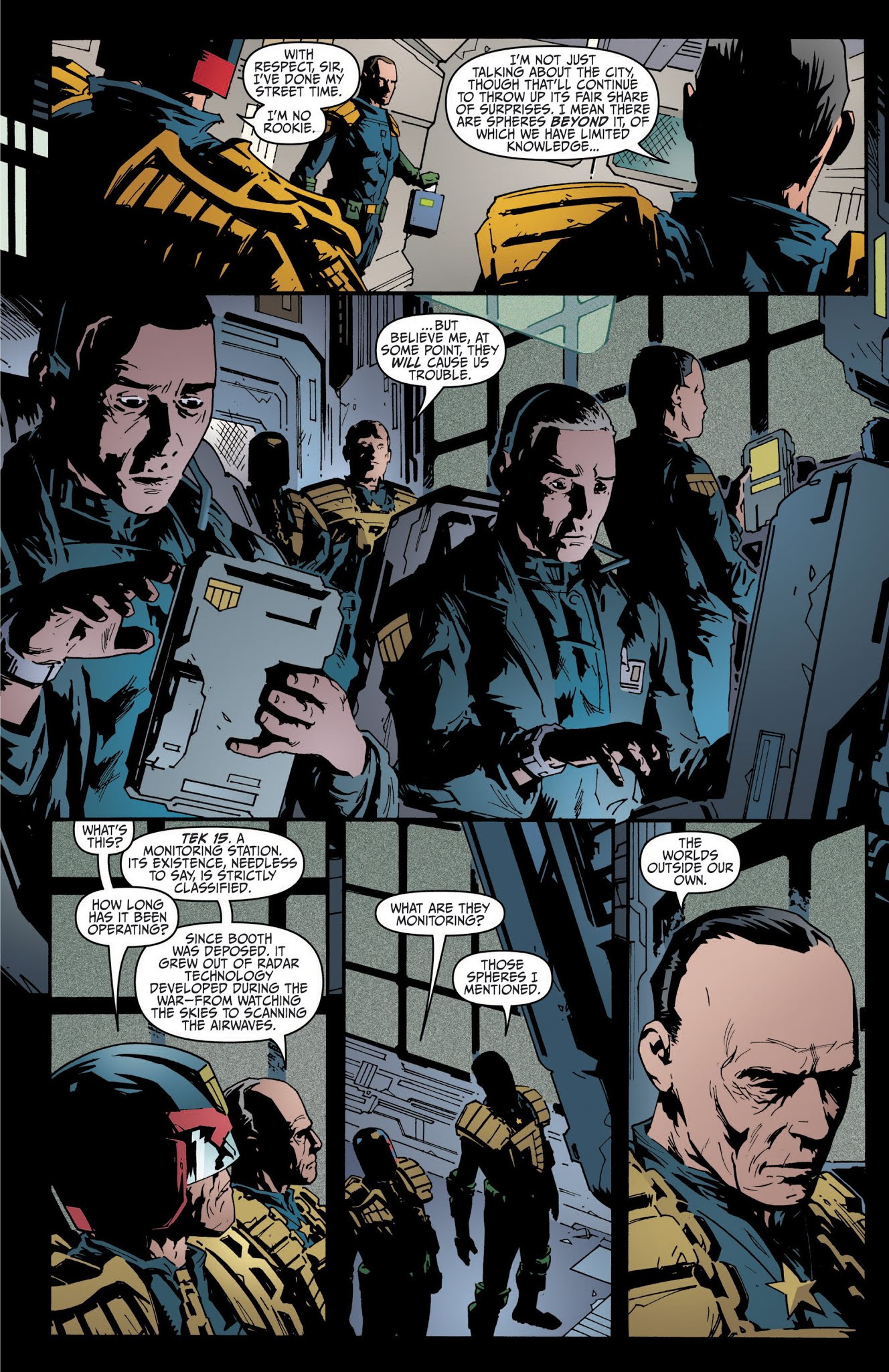 Read online Judge Dredd: Year One comic -  Issue #2 - 9