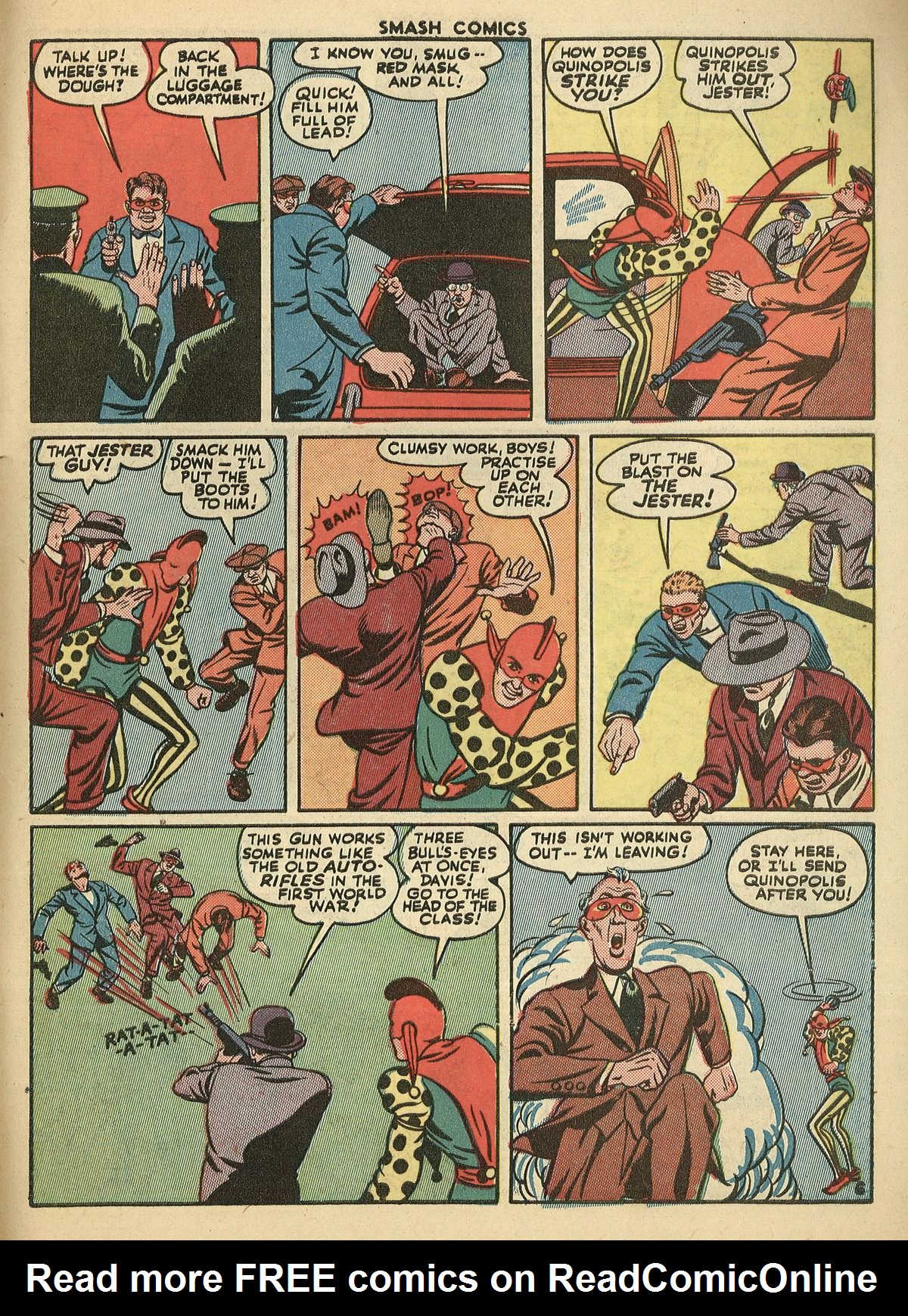 Read online Smash Comics comic -  Issue #55 - 57