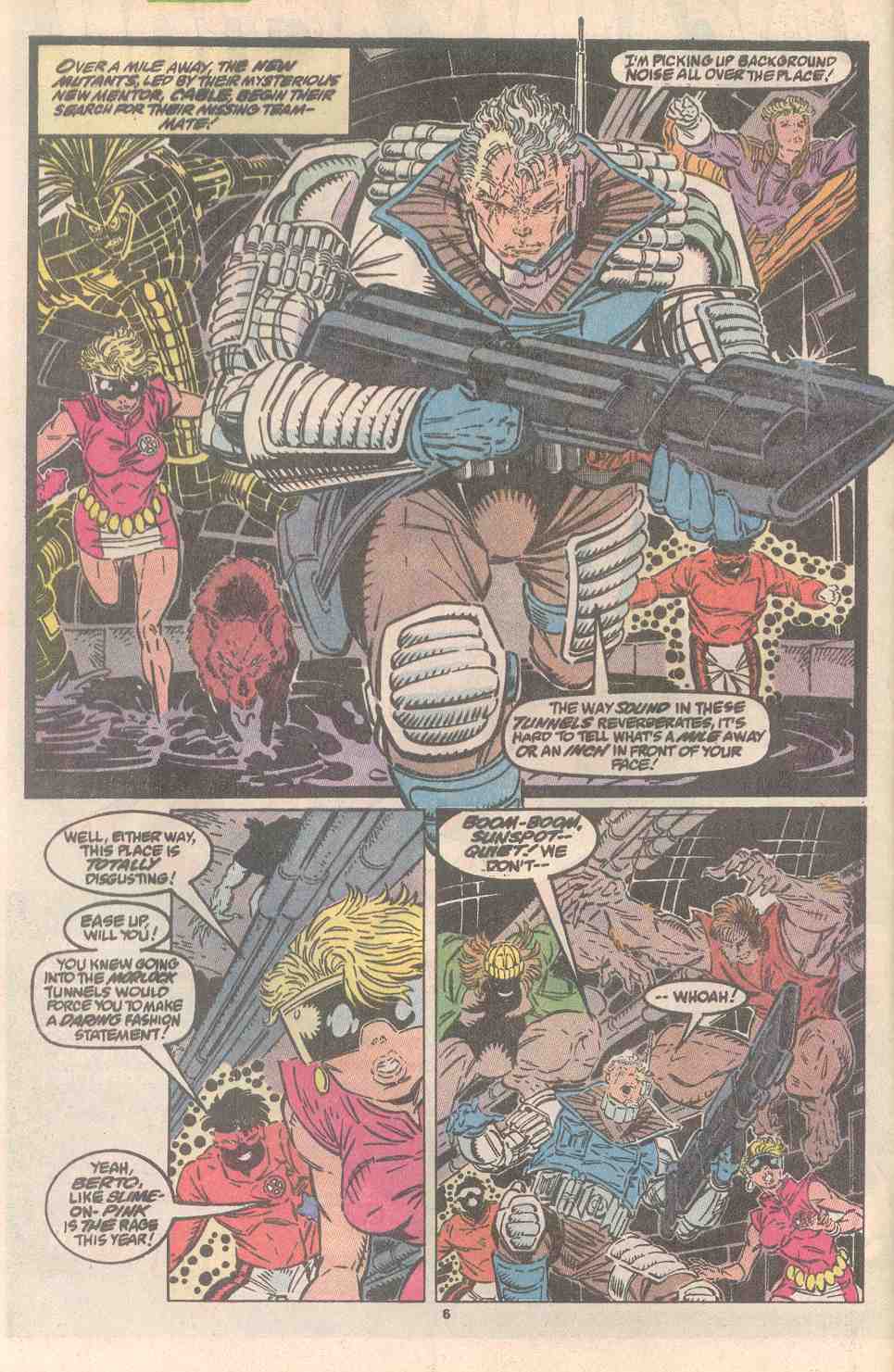 Read online The New Mutants comic -  Issue #91 - 6