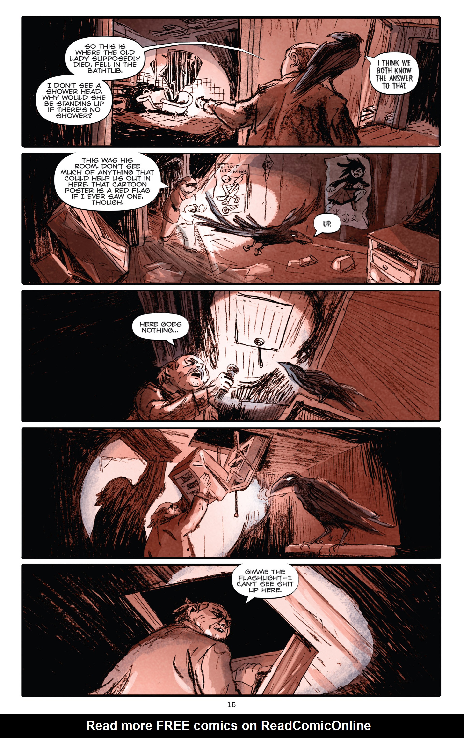 Read online The Crow: Curare comic -  Issue #3 - 18